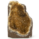 Medium Druzy Brazilian Citrine Geode on Cut Base