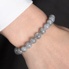 Natural Labradorite 8 mm Beaded Gemstone Bracelet