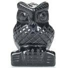 Obsidian Owl  2'' Natural Gemstone Carving