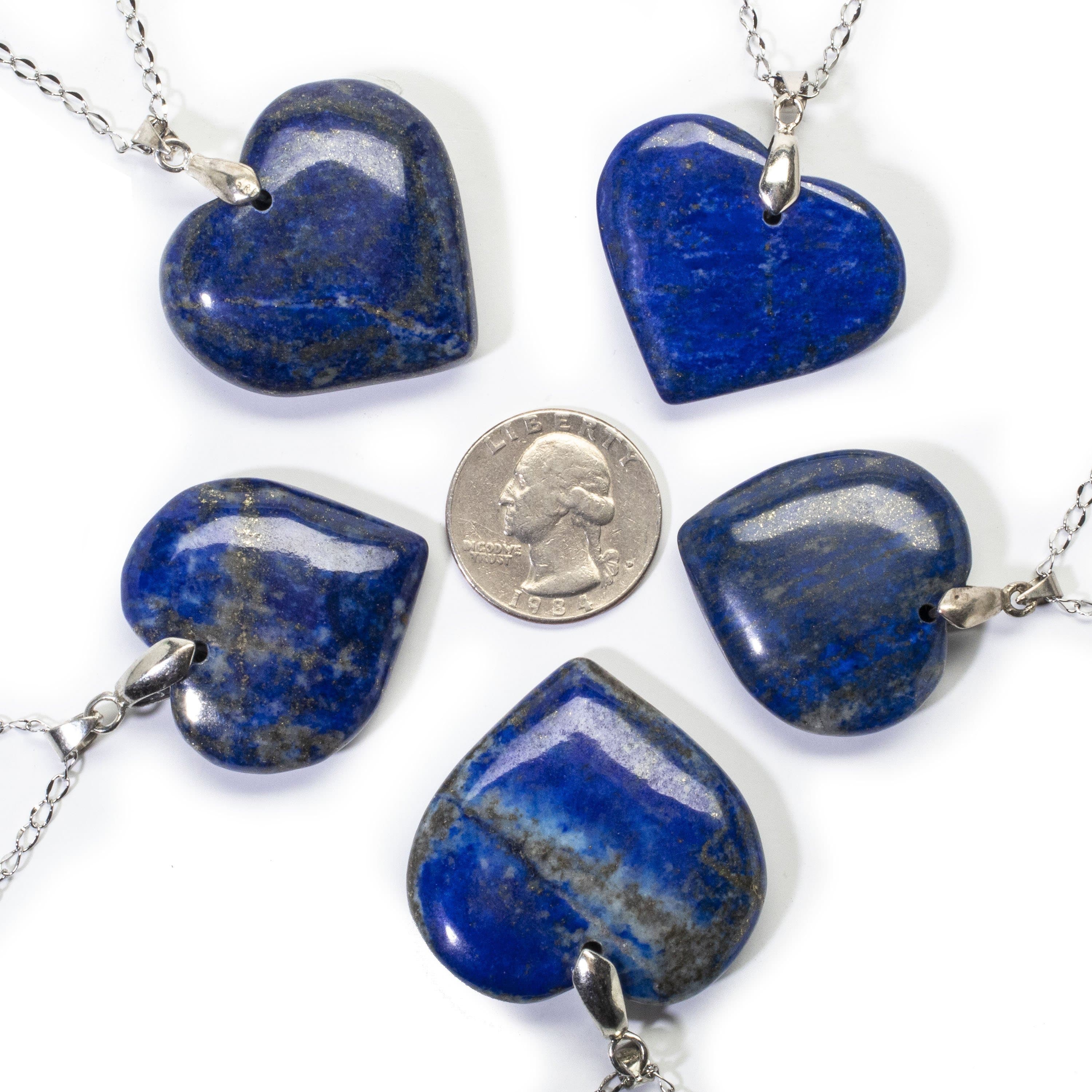 Kalifano Gemstone Necklaces LPN80 - Lapis Necklace LPN80