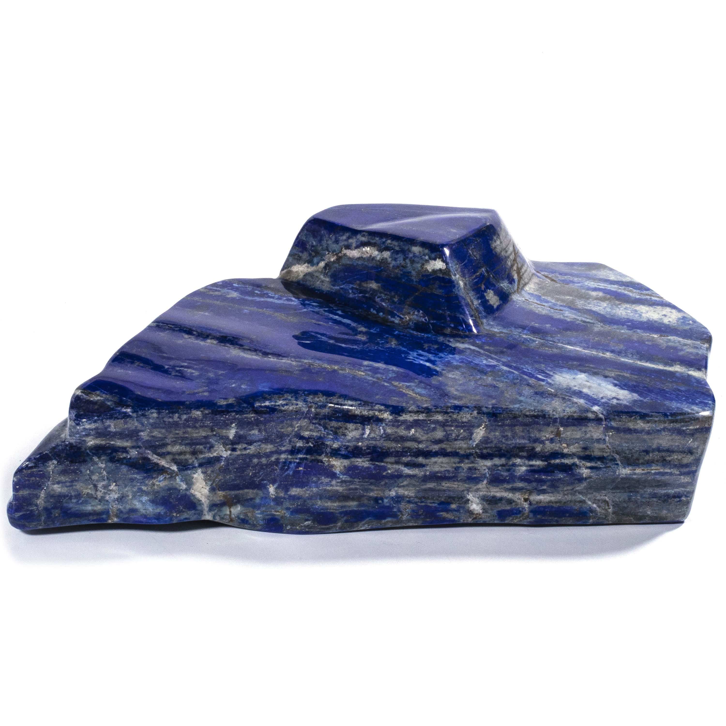 Kalifano Lapis Rare Natural Blue Polished Lapis Lazuli Freeform Carving from Afghanistan - 23.4 kg / 51.6 lbs LPS21000.001