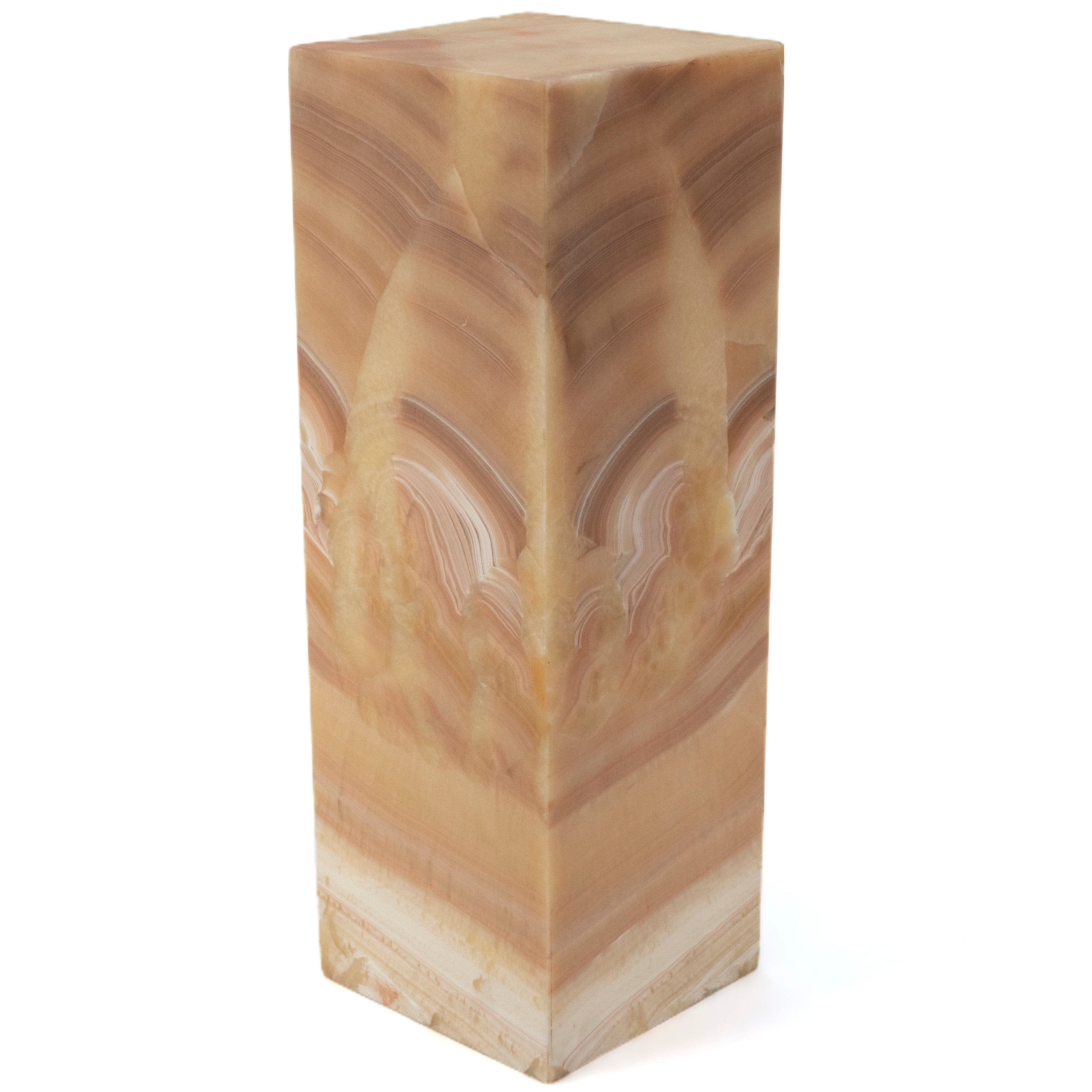 Kalifano Light Towers Natural Golden Honey Onyx Lamp Light Tower - 24" tall LT60X20.001