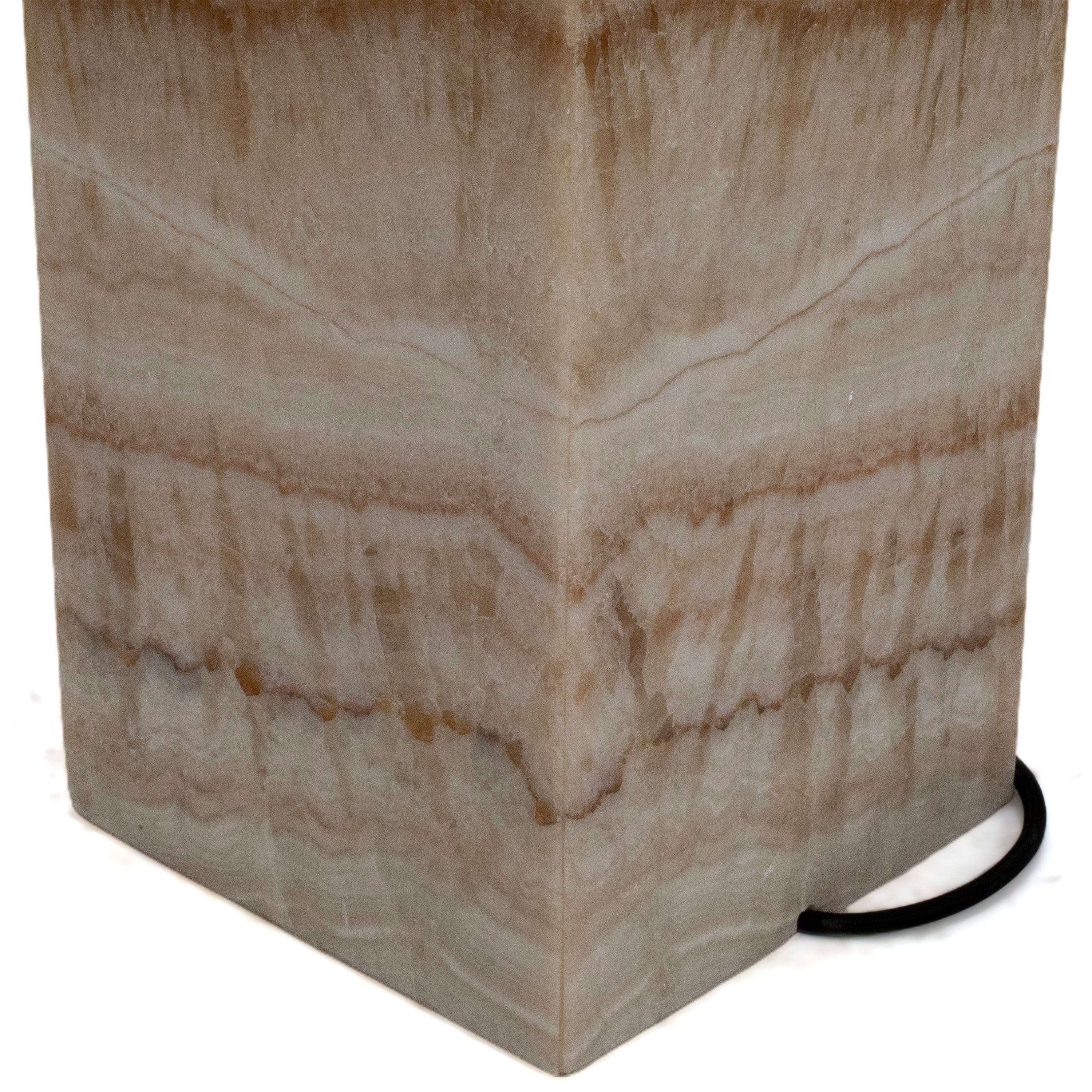 Kalifano Light Towers Natural Onyx Lamp Light Tower 32" tall LT80X20.005