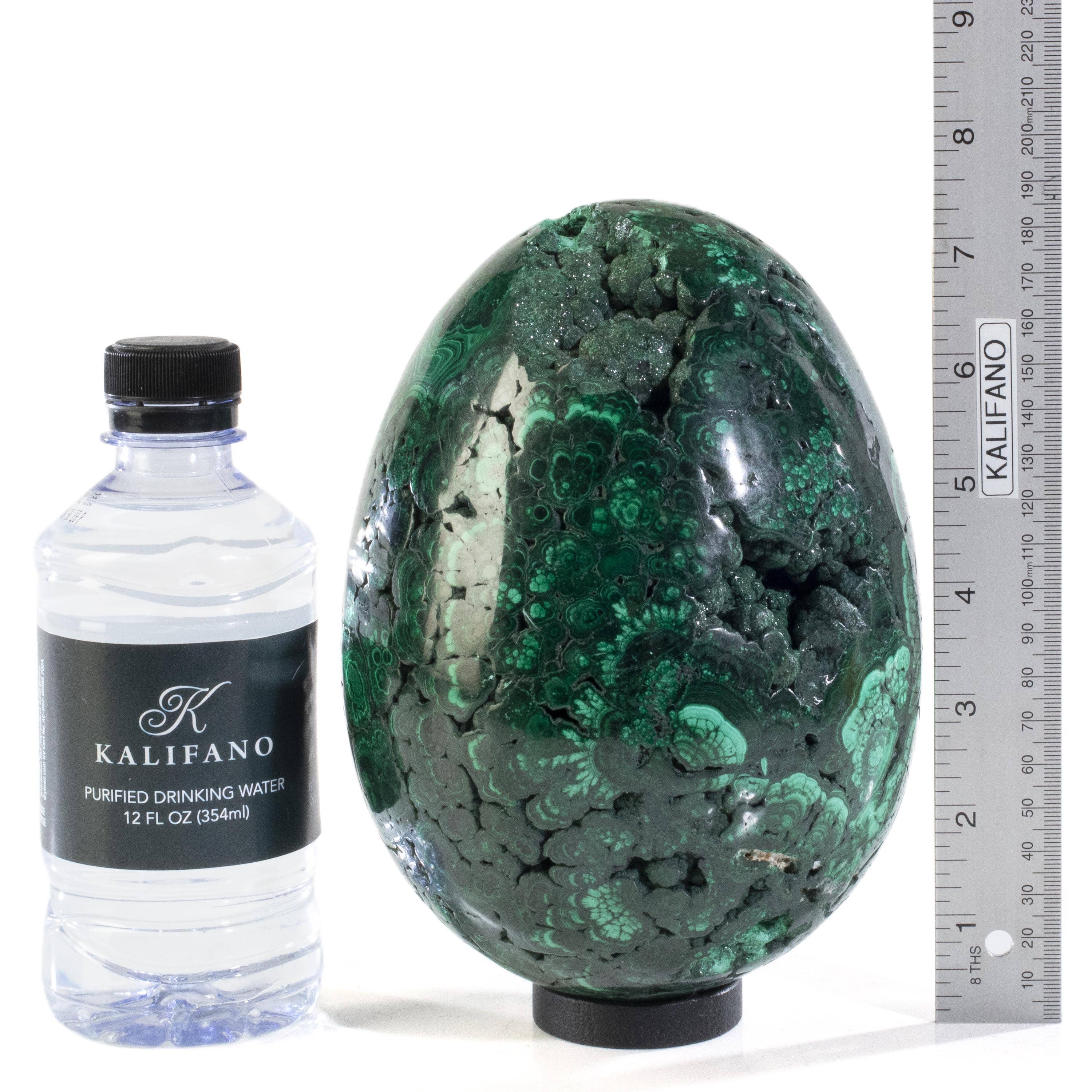 Kalifano Malachite Malachite Egg Carving 5" / 5,780g EGG14000-MA.001