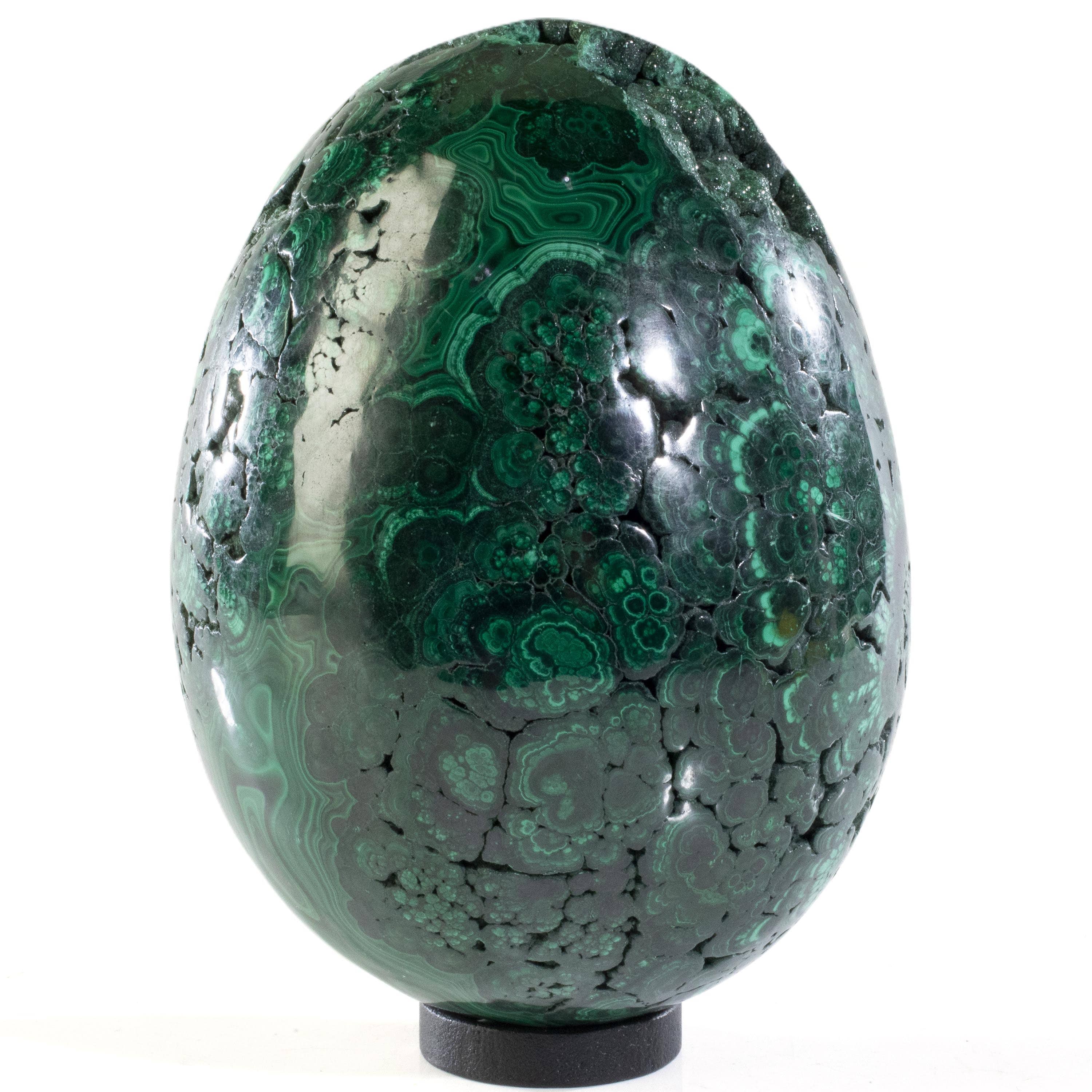 Kalifano Malachite Malachite Egg Carving 5" / 5,780g EGG14000-MA.001