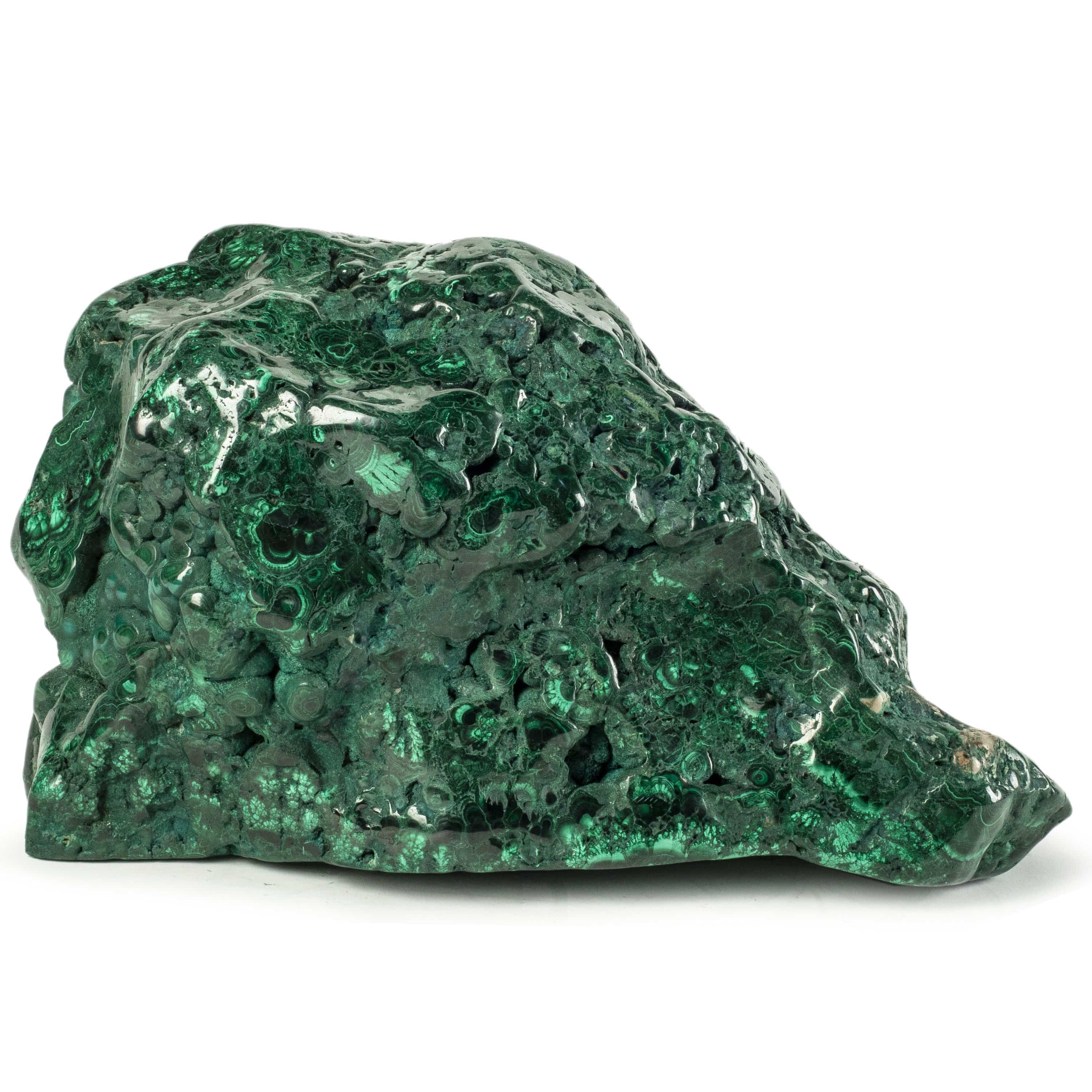 Kalifano Malachite Rare Natural Green Malachite Polished Freeform Specimen from Congo - 15.3 kg / 33.7 lbs MA9700.001