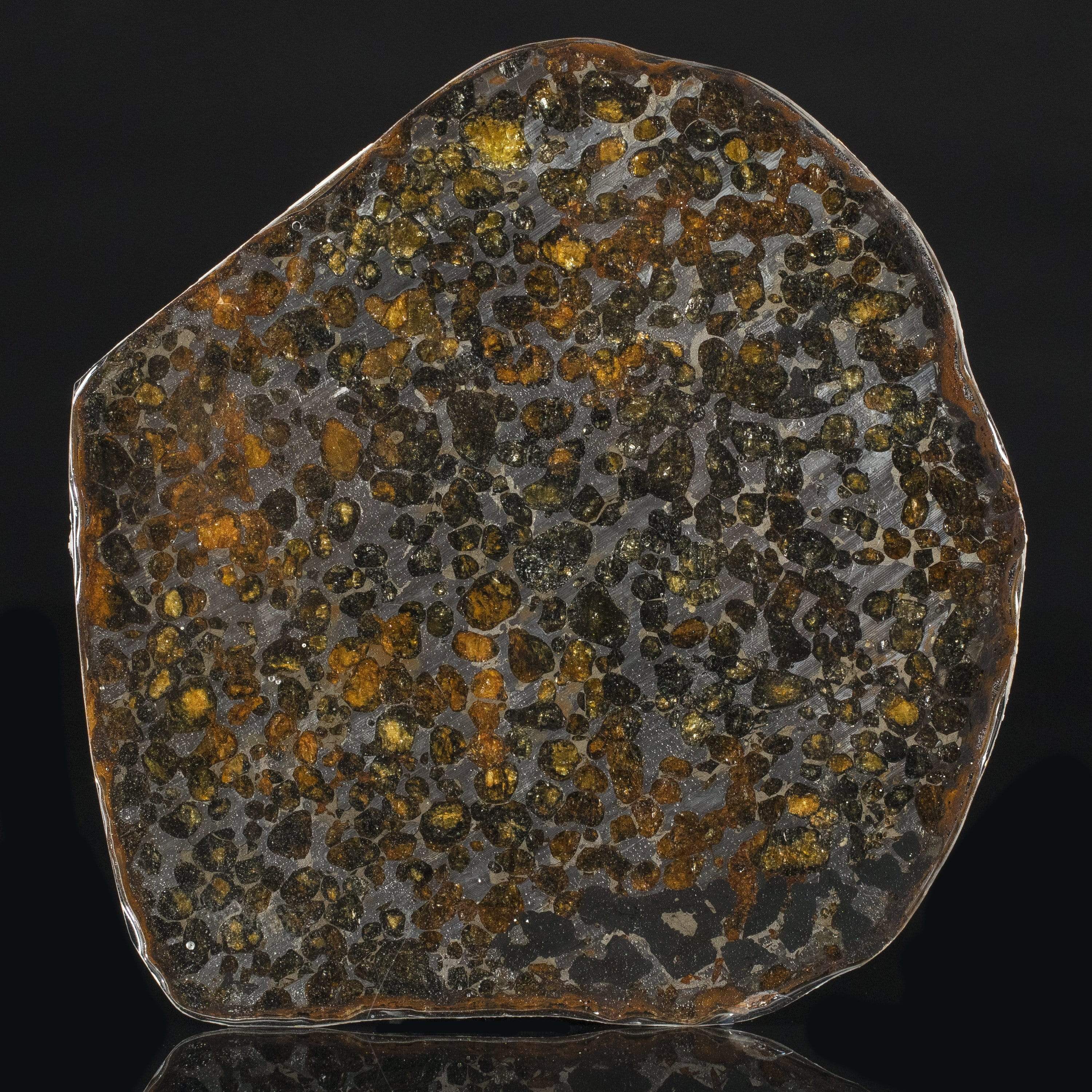 Kalifano Meterorites Authentic Kenya Sericho Pallasite Olivine Meteorite - 359 g MTSER7200.003