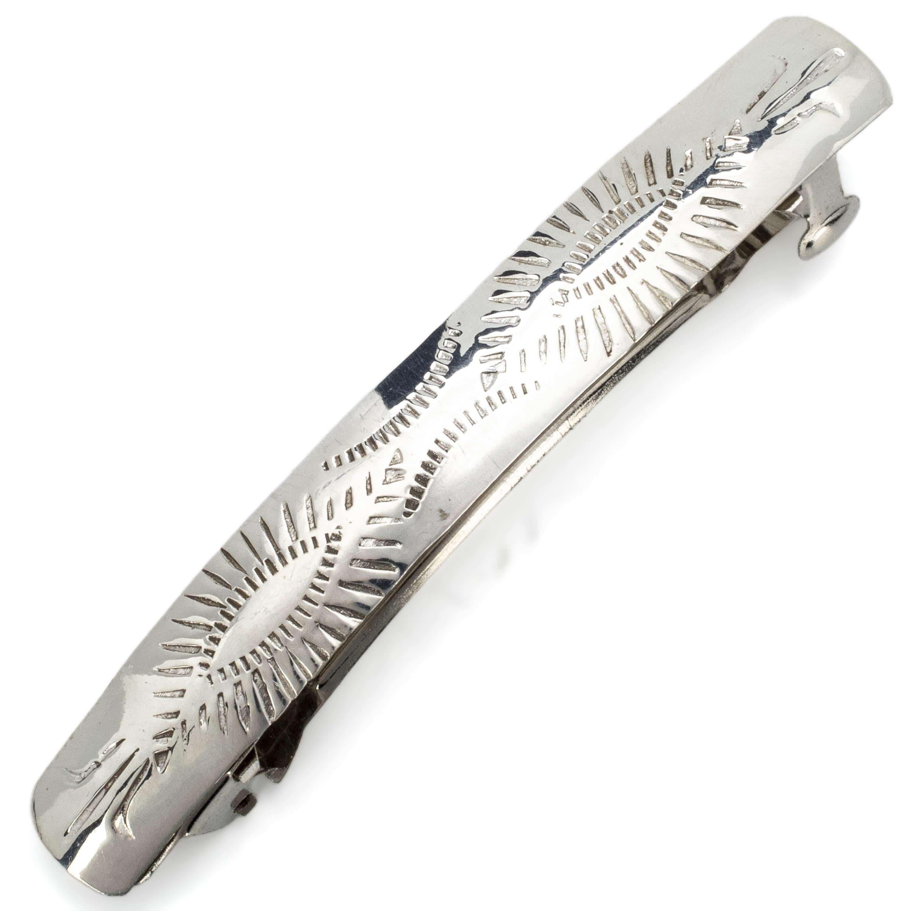 Kalifano Native American Jewelry 925 Sterling Silver USA Native American Made Hair Clip NA150.013