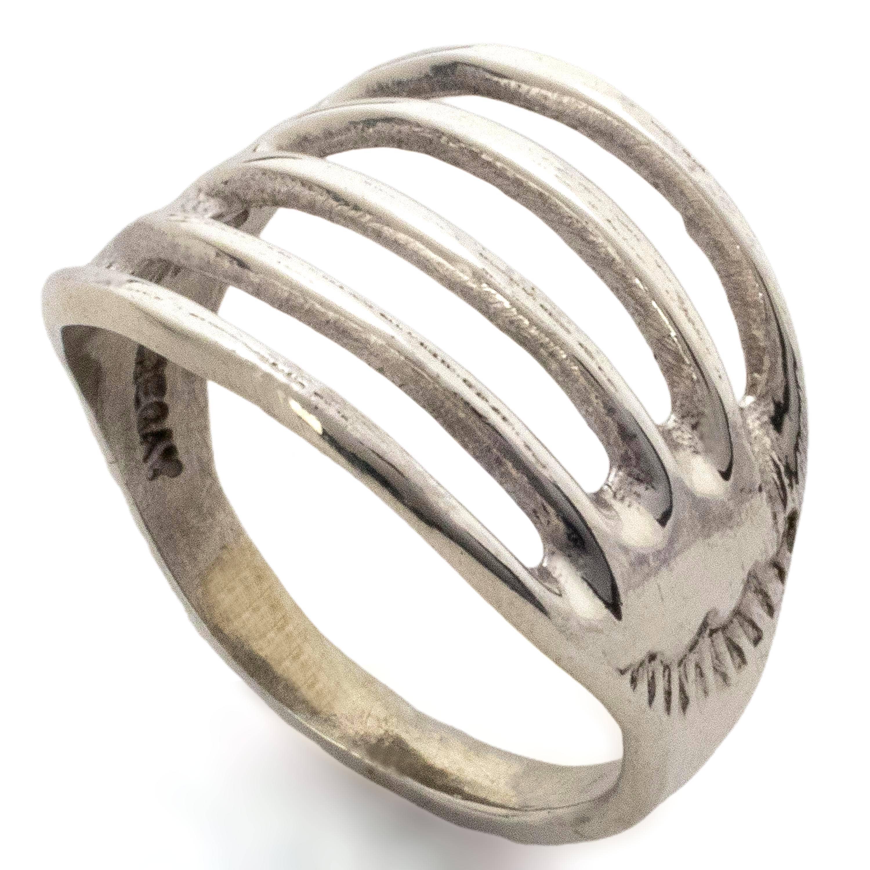 Kalifano Native American Jewelry Francis L. Begay Navajo 925 Sterling Silver USA Native American Made Ring