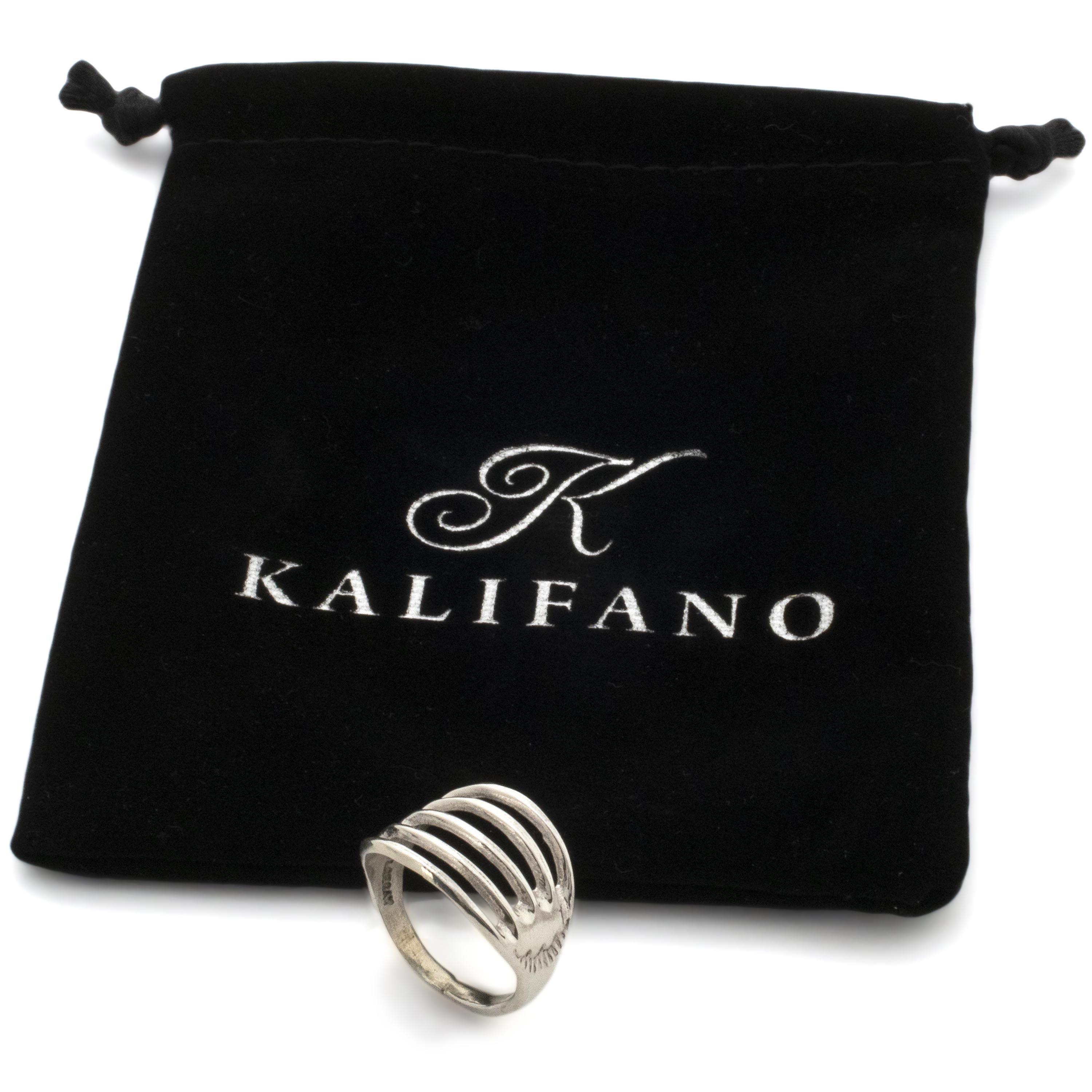 Kalifano Native American Jewelry Francis L. Begay Navajo 925 Sterling Silver USA Native American Made Ring