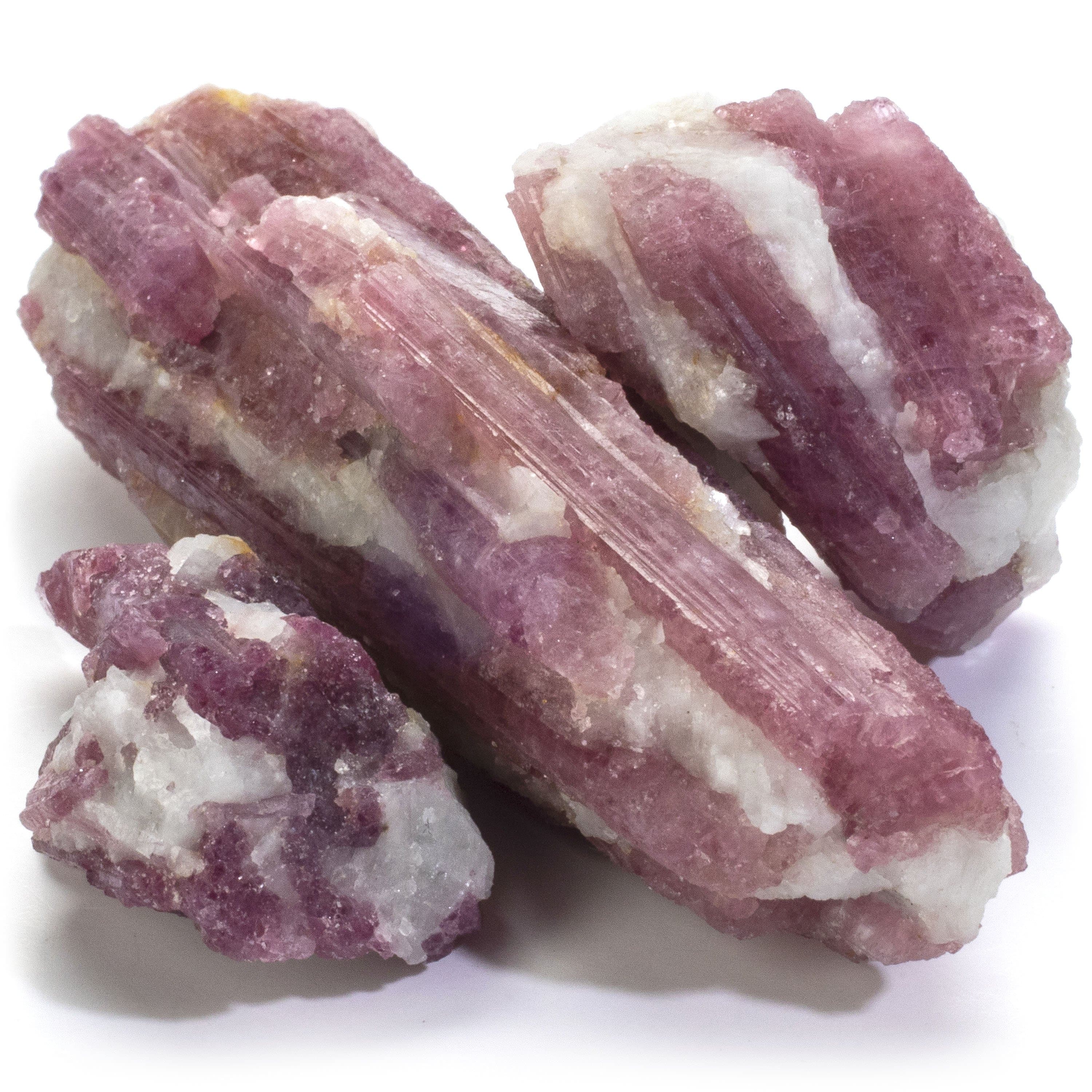 KALIFANO Pink Tourmaline Rubellite in Albite Matrix TA20