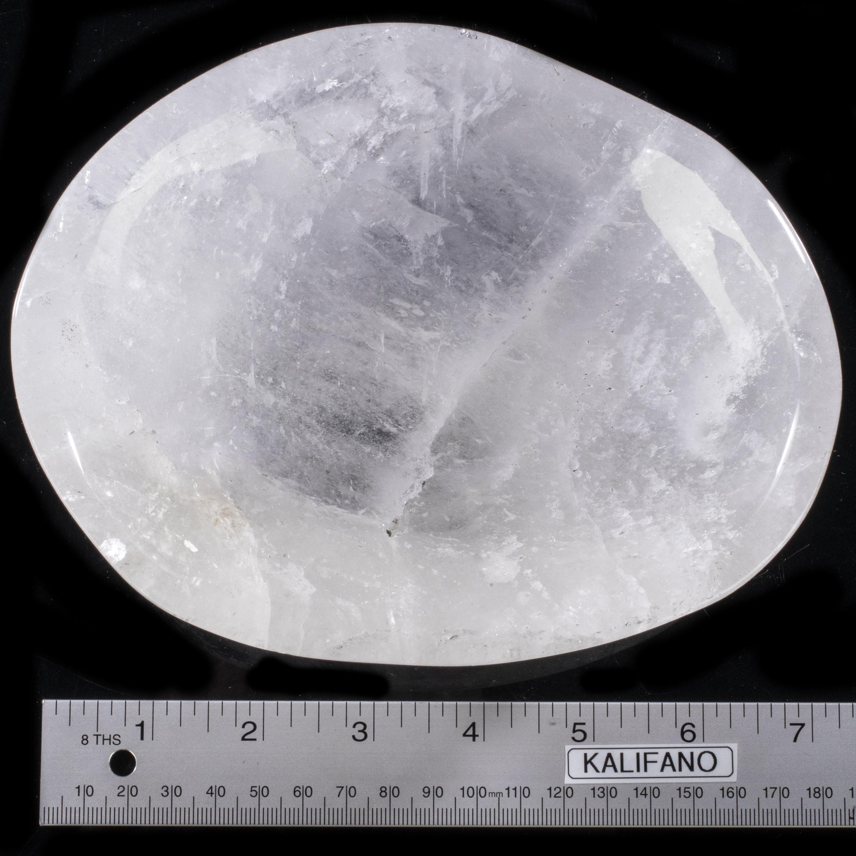 Kalifano Quartz Natural Crystal Quartz Bowl - 1,620 grams BQ1260.001