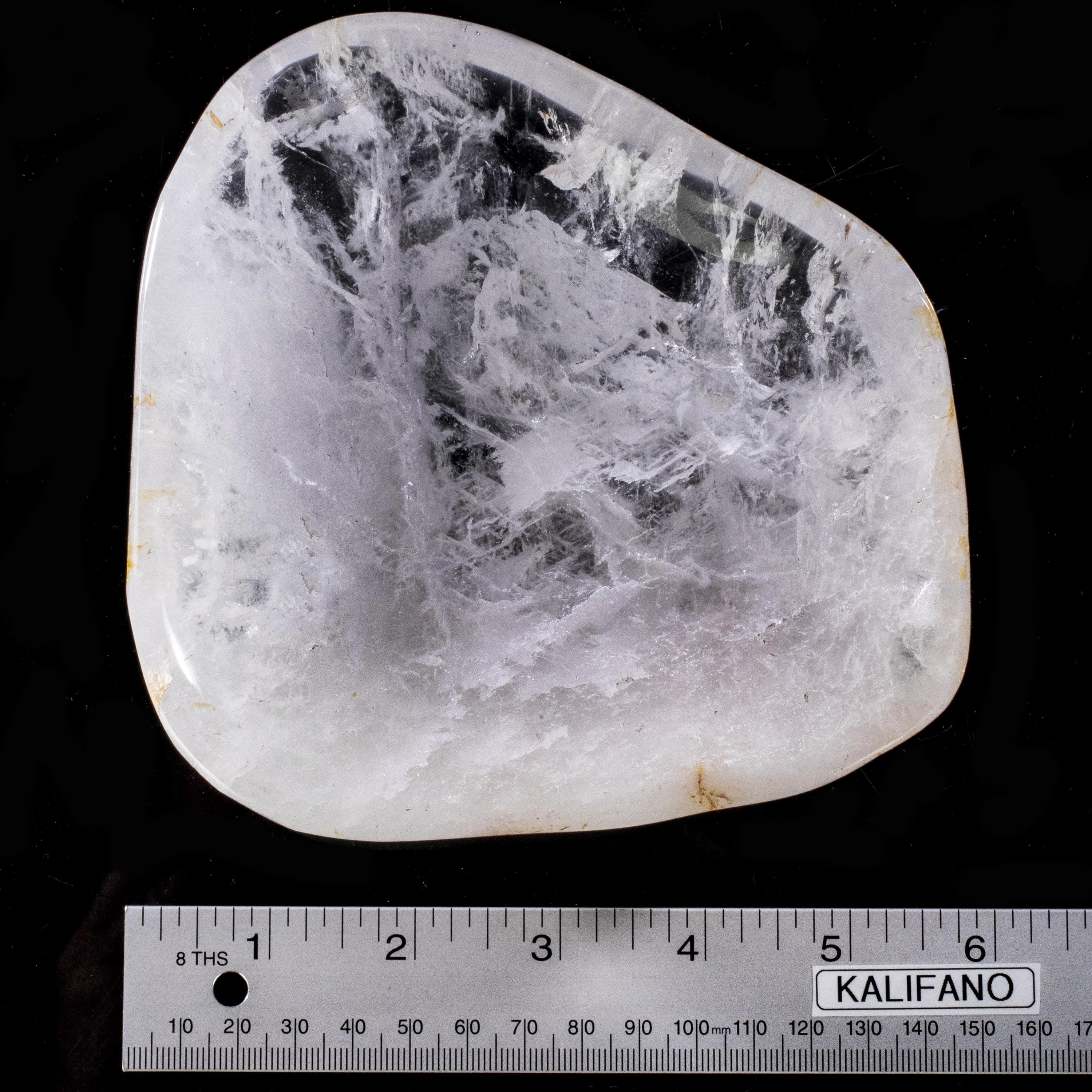 Kalifano Quartz Natural Crystal Quartz Bowl - 860 grams BQ720.001