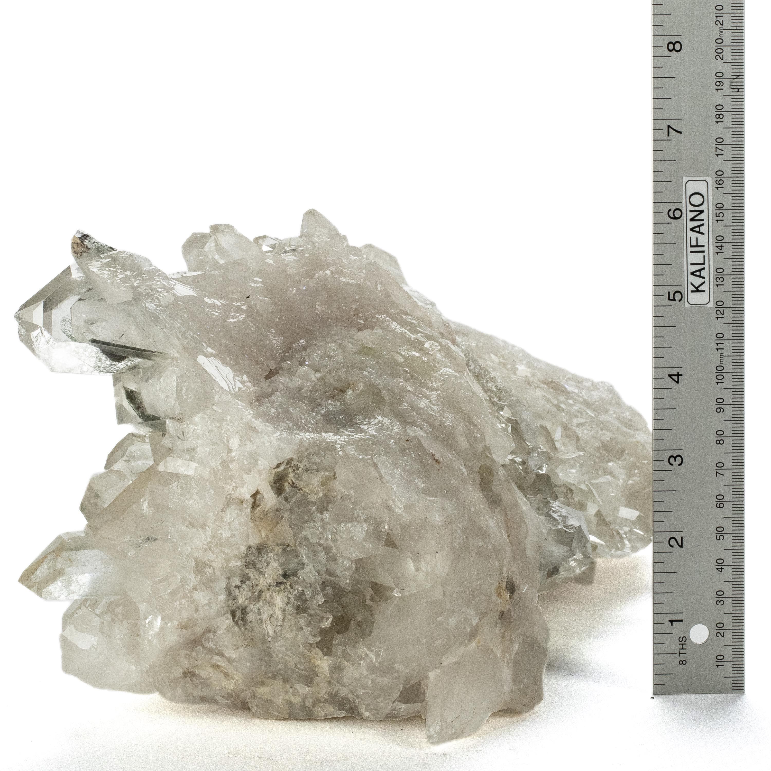 Kalifano Quartz Natural Crystal Quartz Cluster - 12" / 15 lbs QC6000.001