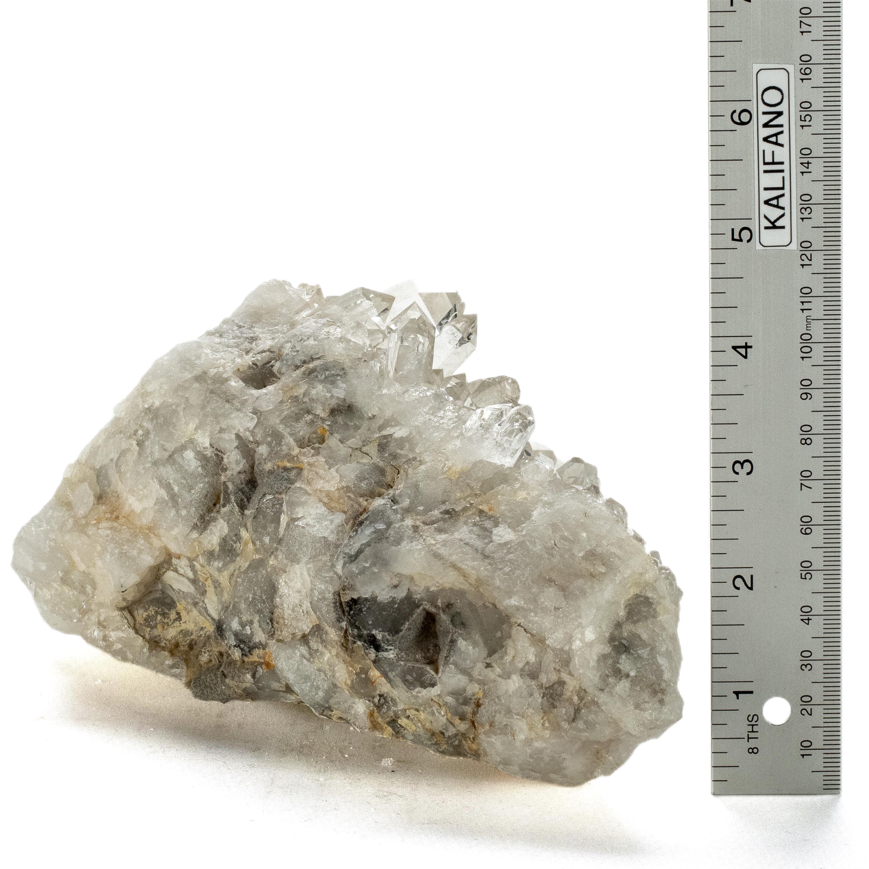 Kalifano Quartz Natural Crystal Quartz Cluster - 12" / 7.5 lbs QC2000.004