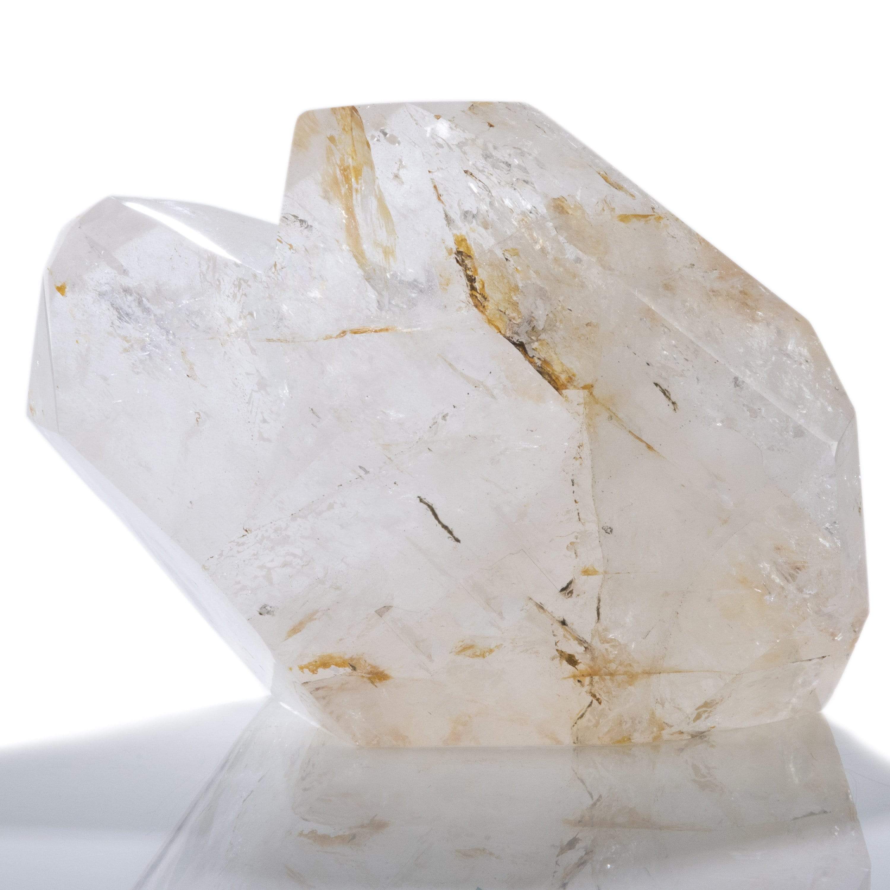 Kalifano Quartz Natural Madagascar Clear Quartz Cluster - 8.5 in / 10,900 g Q4800.007