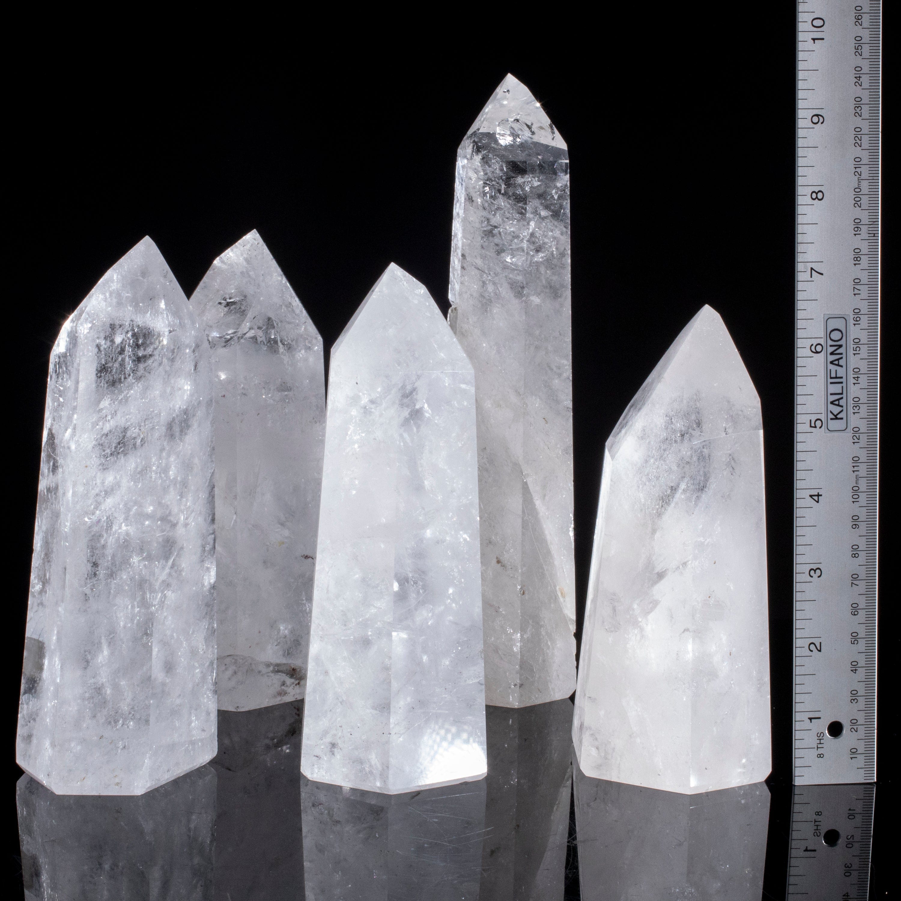 Kalifano Quartz Natural Quartz Obelisk from Brazil - 1,000 - 1,249 grams QZ1500