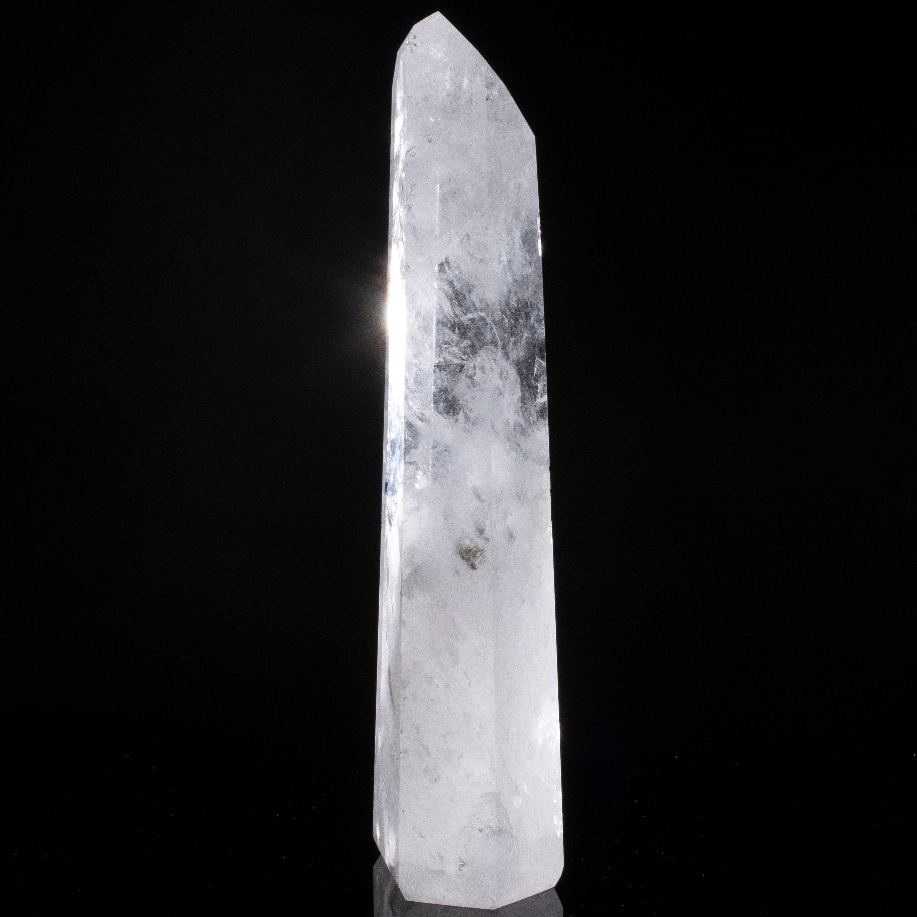 Kalifano Quartz Natural Quartz Obelisk from Brazil - 11.5" / 1,761 grams QZ2400.008