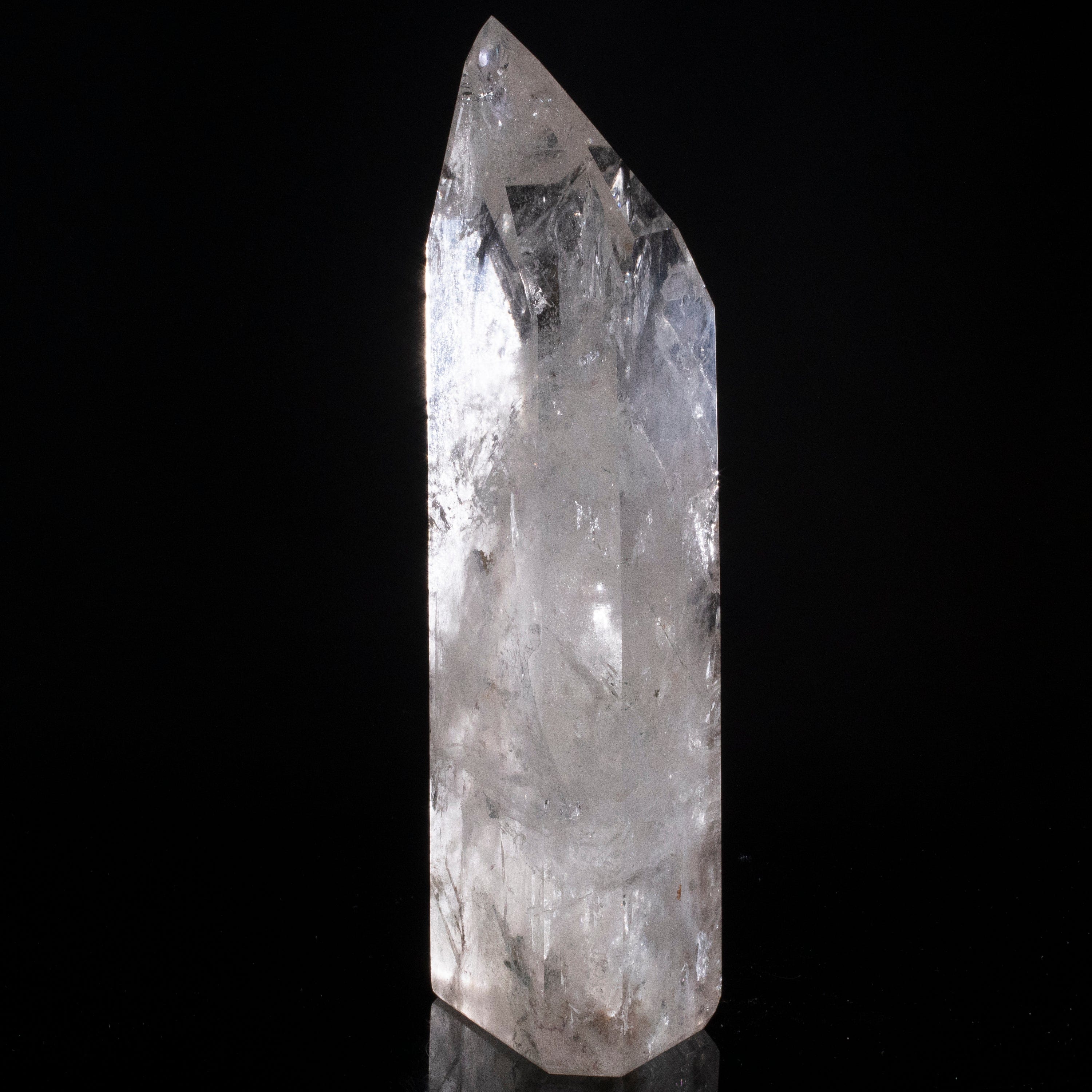 Kalifano Quartz Natural Quartz Obelisk from Brazil - 11.5" / 3,070 grams QZ4800.001