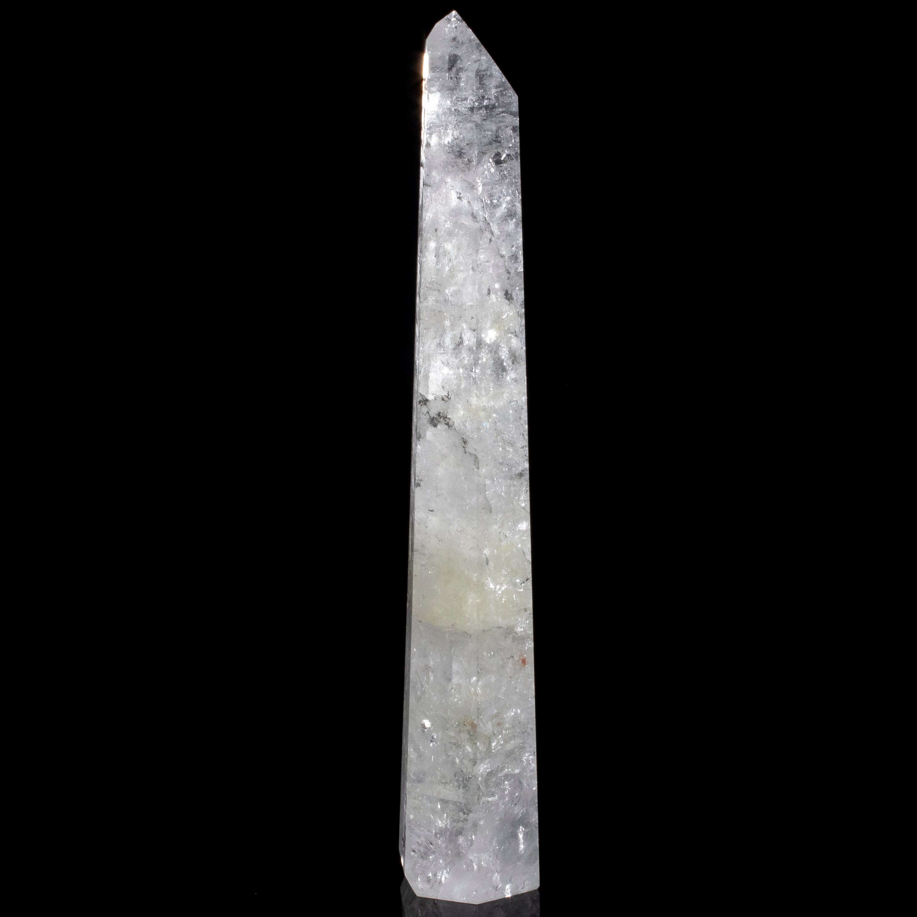 Kalifano Quartz Natural Quartz Obelisk from Brazil - 18.5" / 4,100 grams QZ6000.003