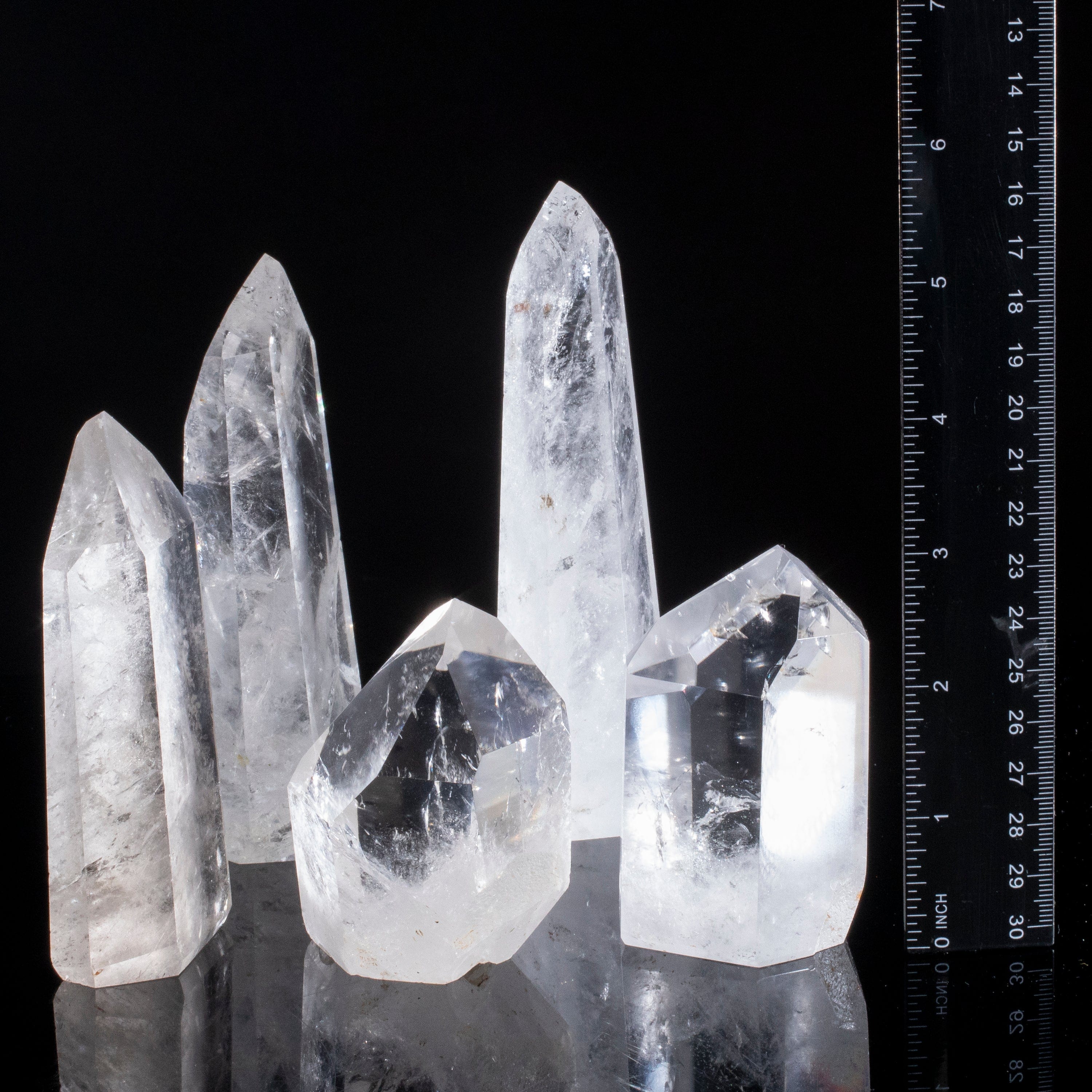 Kalifano Quartz Natural Quartz Obelisk from Brazil - 200 - 299 grams QZ400