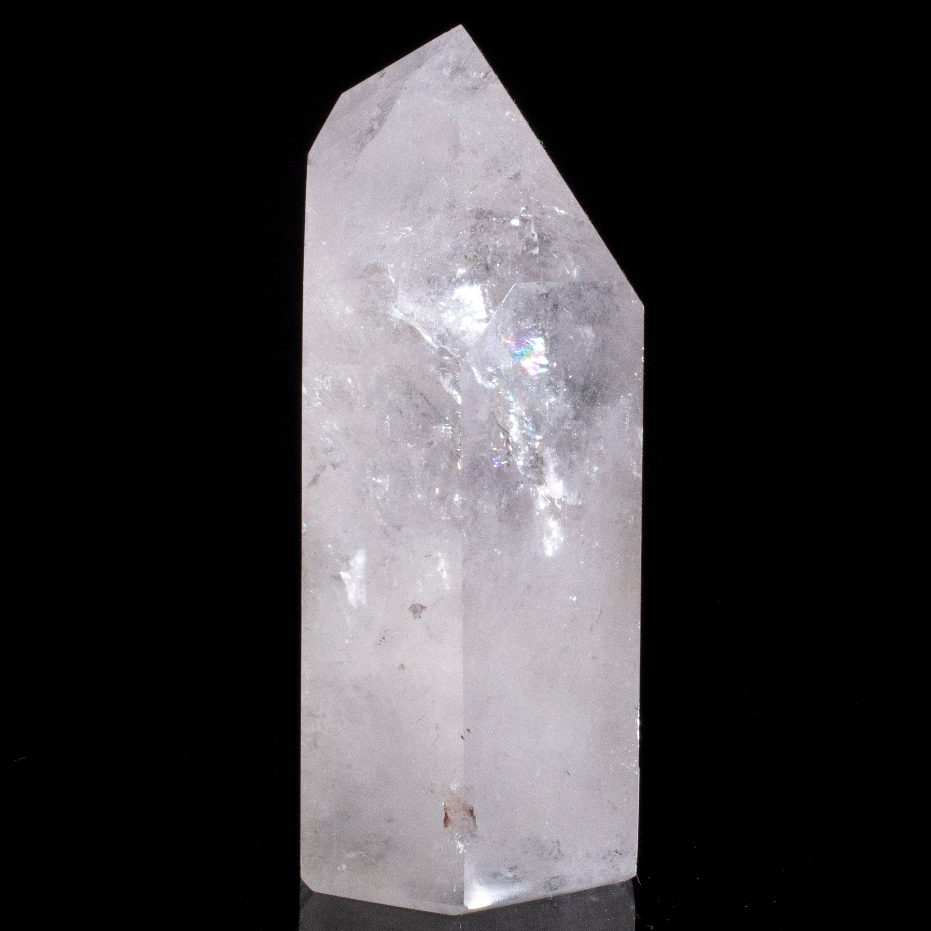 Kalifano Quartz Natural Quartz Obelisk from Brazil - 5.5" / 1,408 grams QZ1800.015