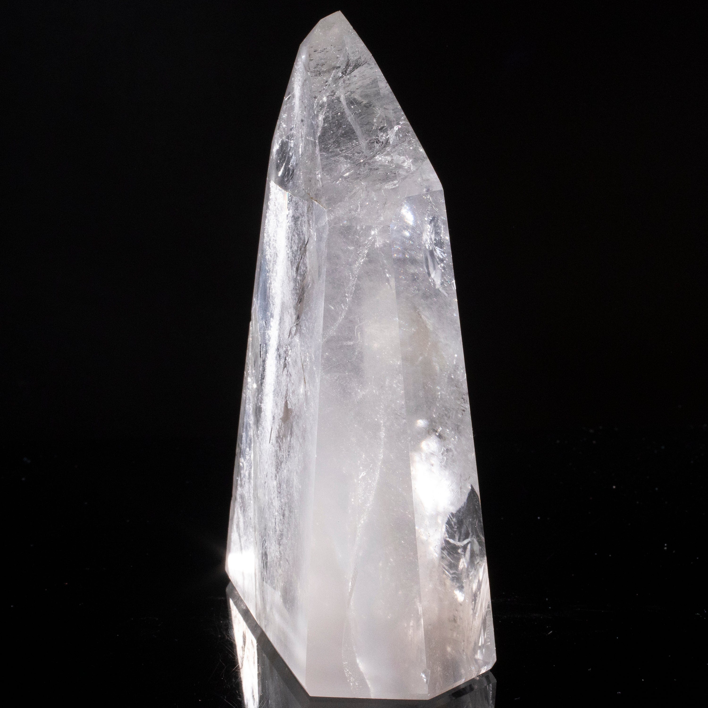 Kalifano Quartz Natural Quartz Obelisk from Brazil - 6" / 1,009 grams QZ1500.012