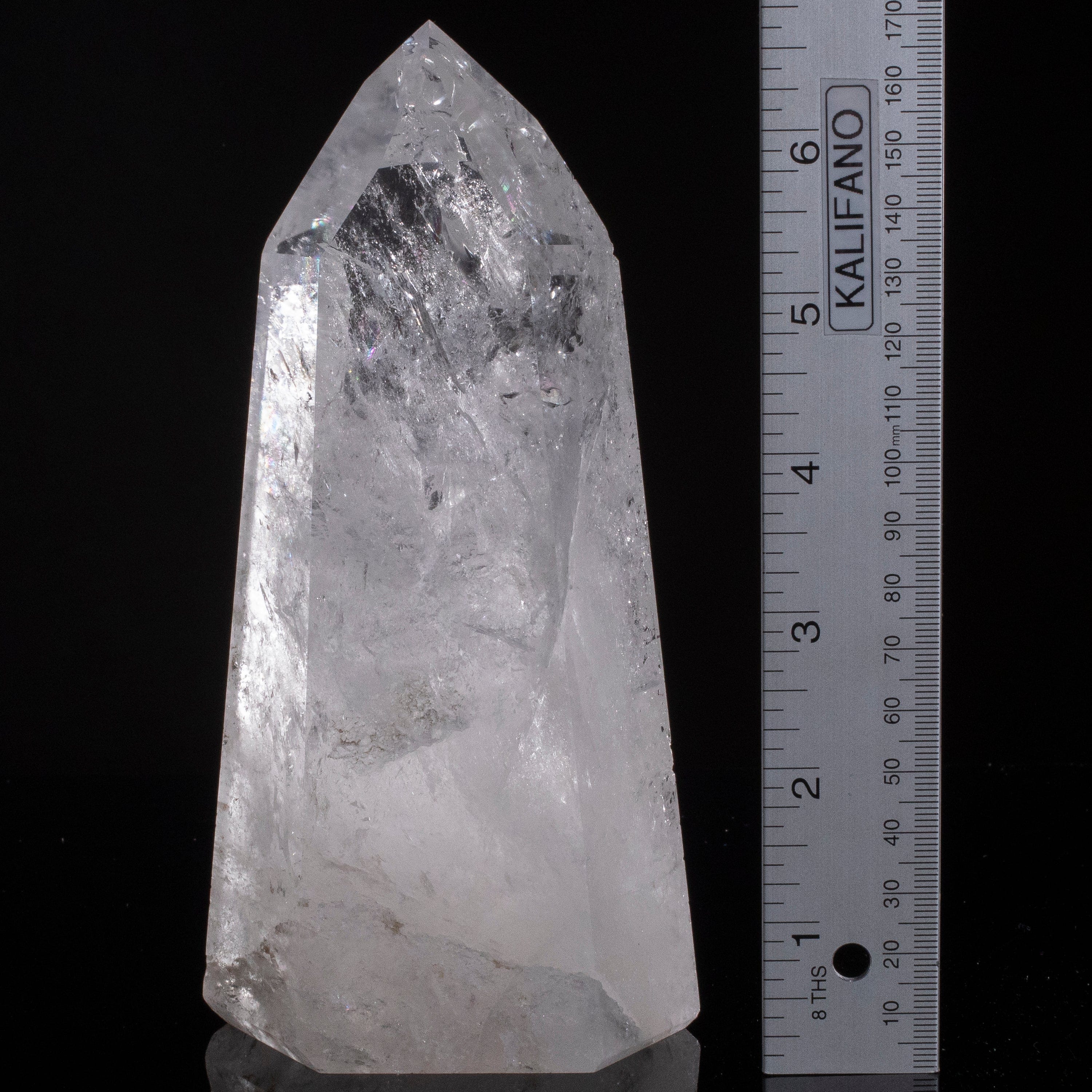 Kalifano Quartz Natural Quartz Obelisk from Brazil - 7" / 1,034 grams QZ1500.019