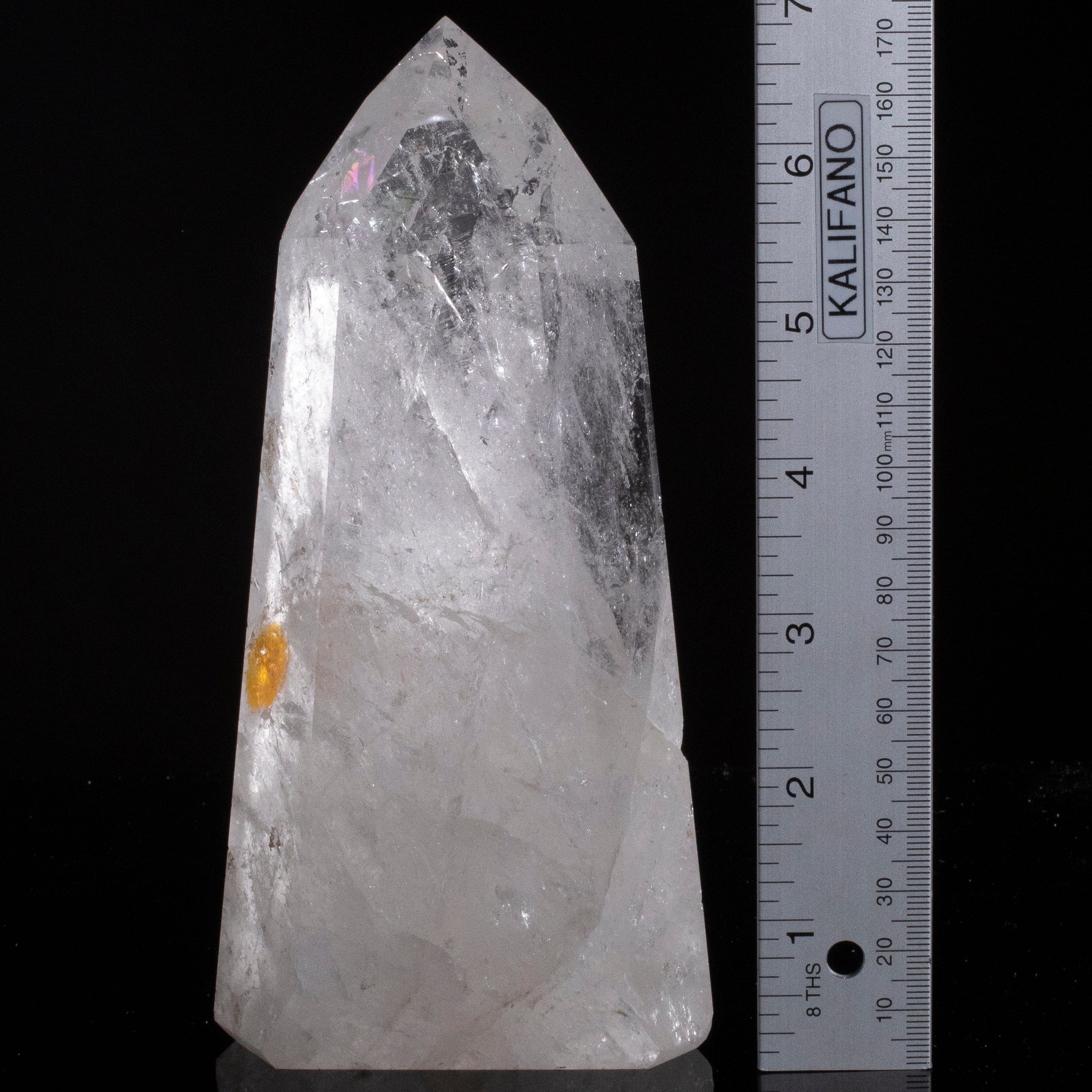 Kalifano Quartz Natural Quartz Obelisk from Brazil - 7" / 1,041 grams QZ1500.020