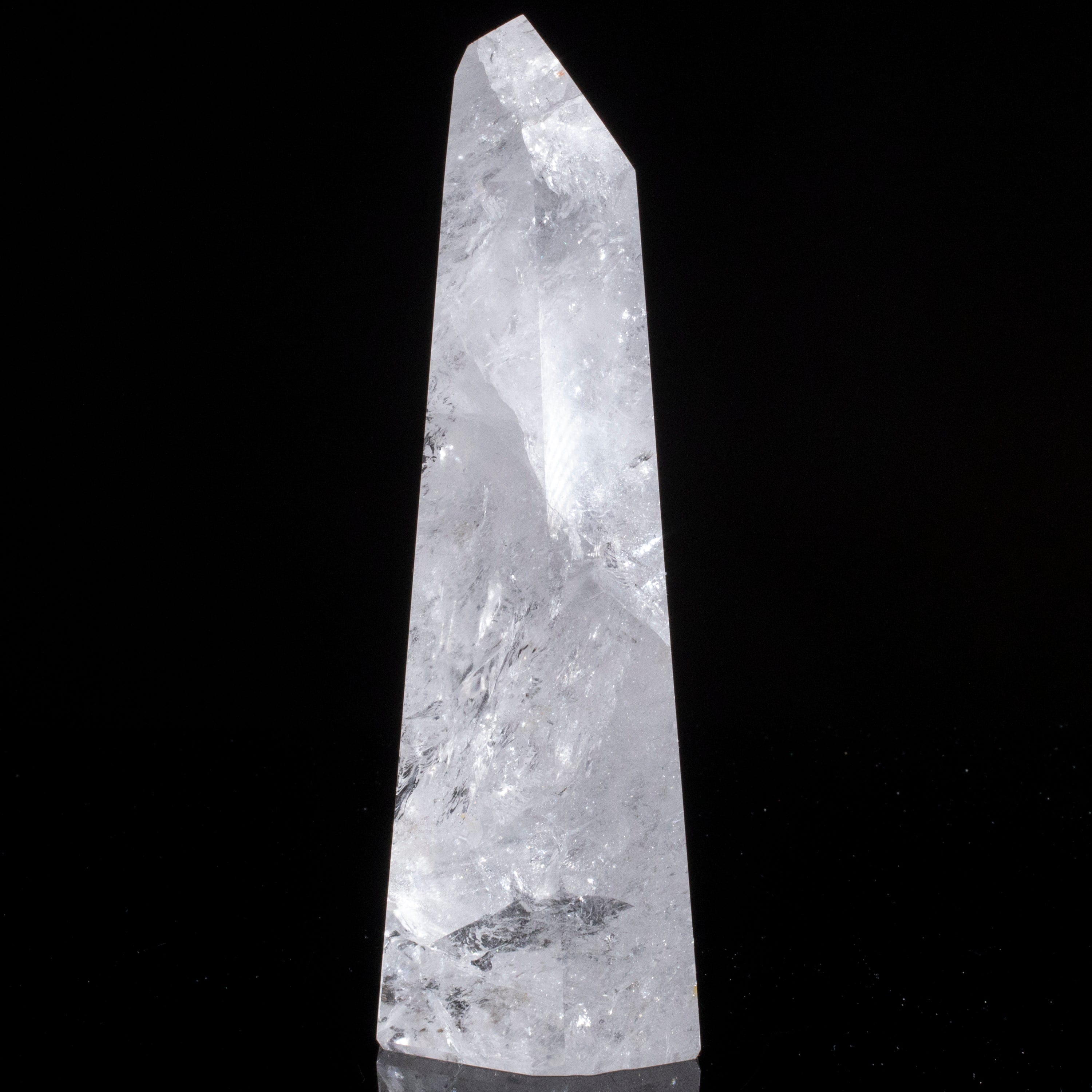 Kalifano Quartz Natural Quartz Obelisk from Brazil - 8" / 1,344 grams QZ1800.001