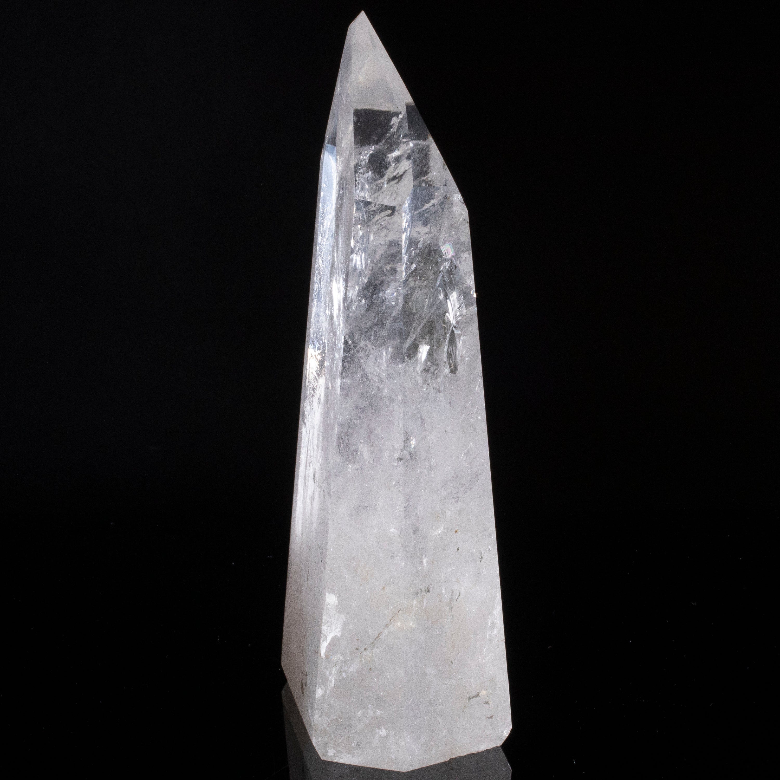 Kalifano Quartz Natural Quartz Obelisk from Brazil - 8" / 1,607 grams QZ2400.003