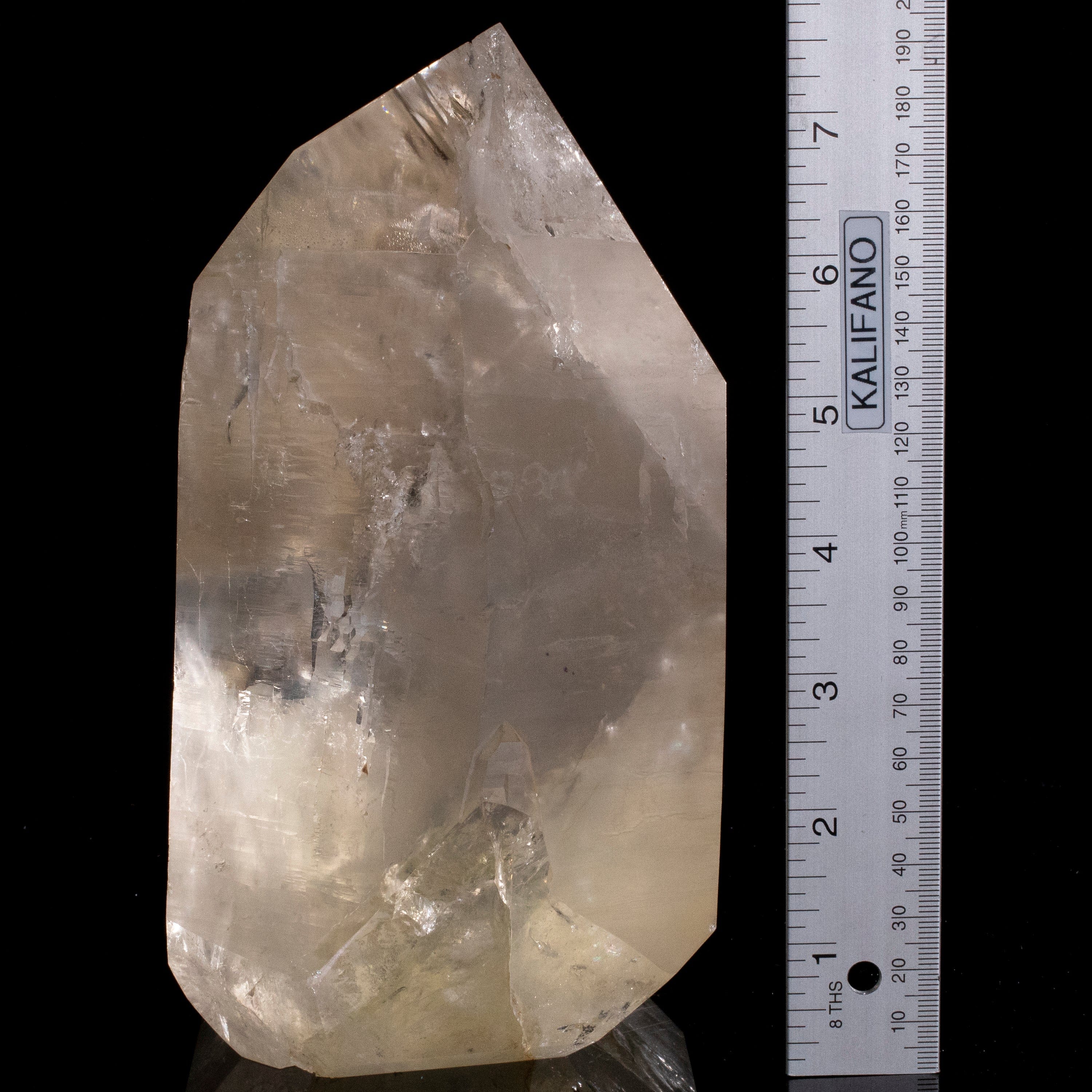 Kalifano Quartz Natural Quartz Obelisk from Brazil - 8" / 4,200 grams QZ6000.001