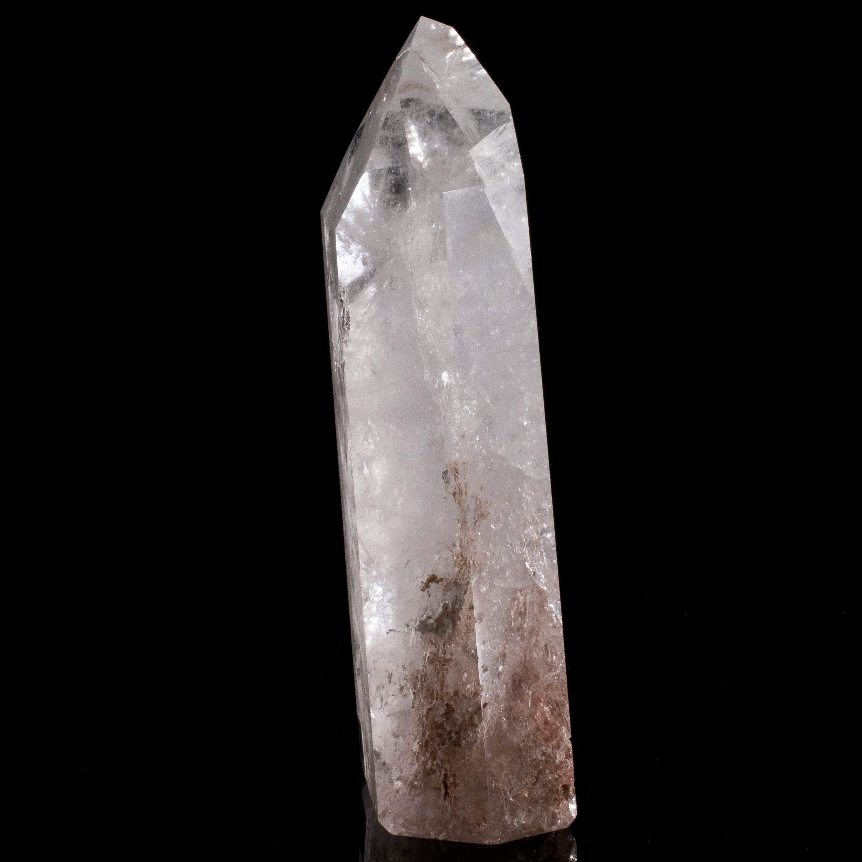 Kalifano Quartz Natural Quartz Obelisk from Brazil - 8.5" / 1,470 grams QZ1800.004