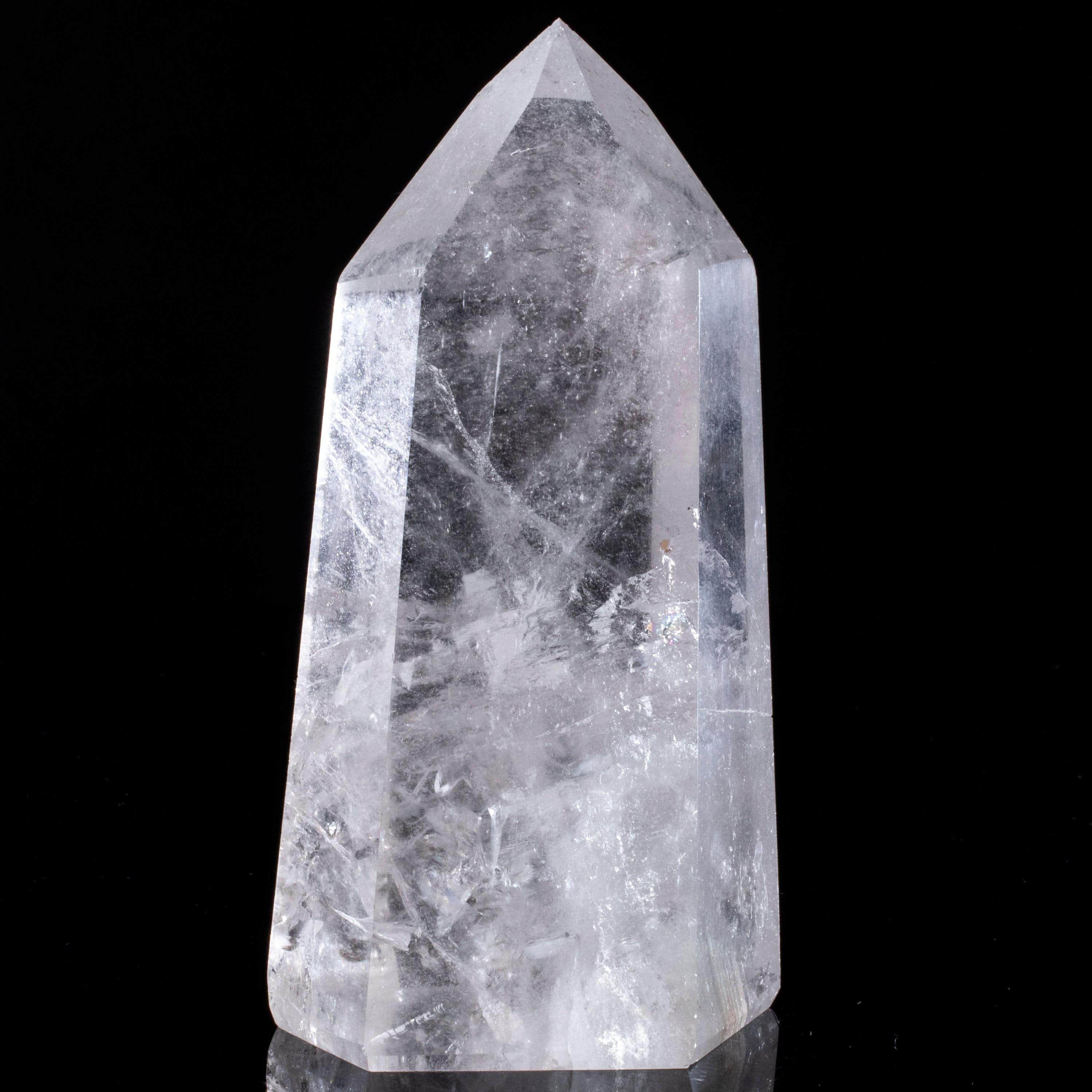 Kalifano Quartz Natural Quartz Obelisk from Brazil - 800 - 999 grams QZ1200