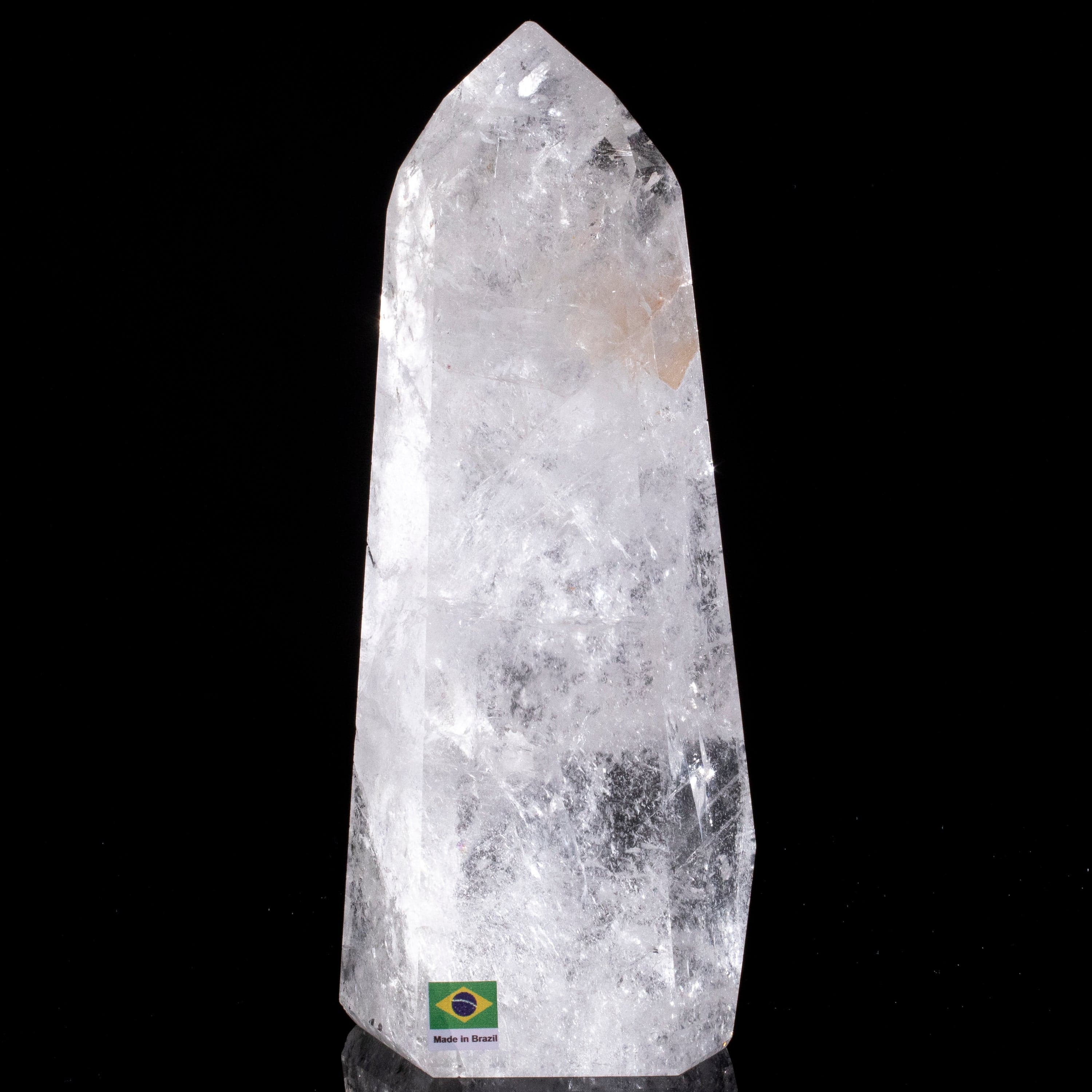 Kalifano Quartz Natural Quartz Obelisk from Brazil - 9" / 1,670 grams QZ2400.011