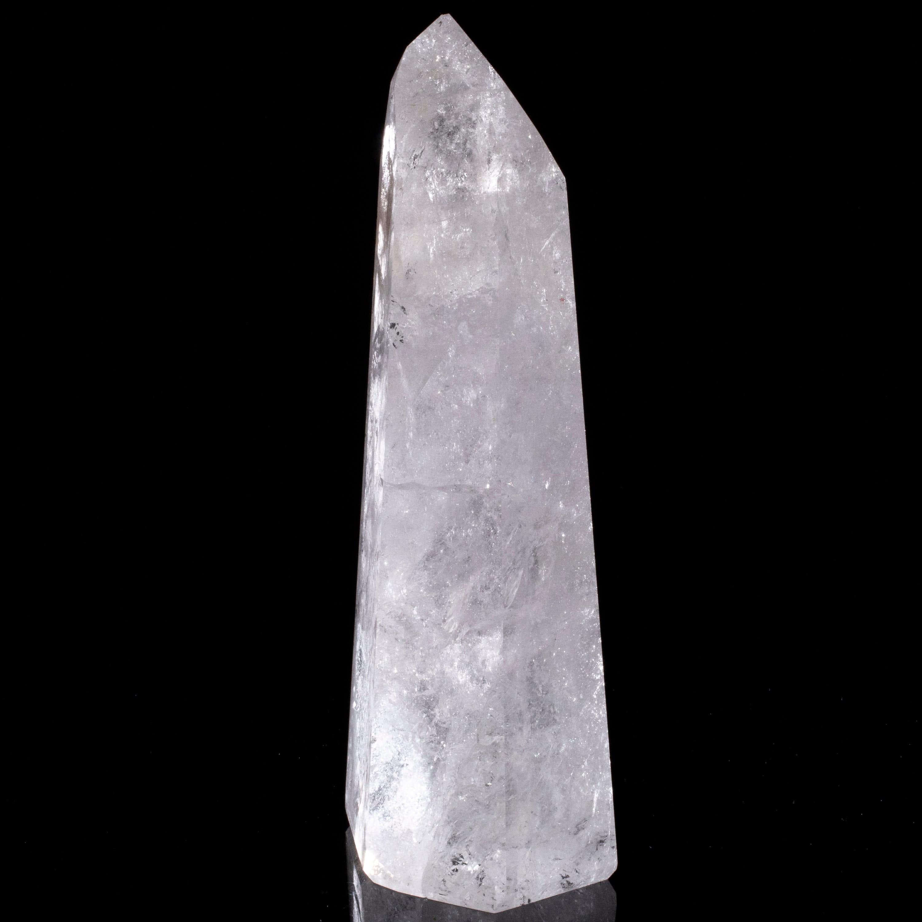 Kalifano Quartz Natural Quartz Obelisk from Brazil - 9" / 1,670 grams QZ2400.011