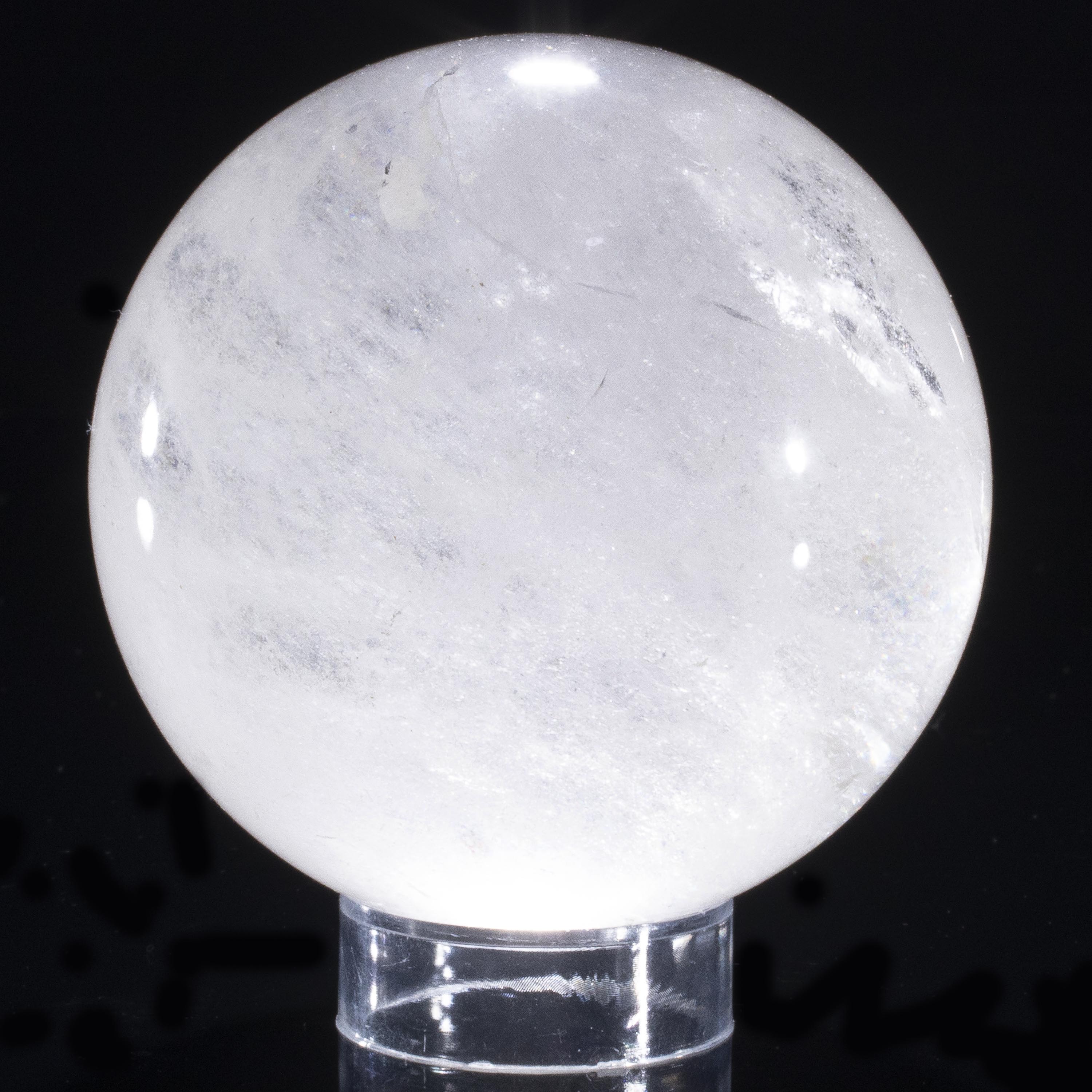 Kalifano Quartz Quartz Sphere Carving 3.25" / 600 grams SPQ900