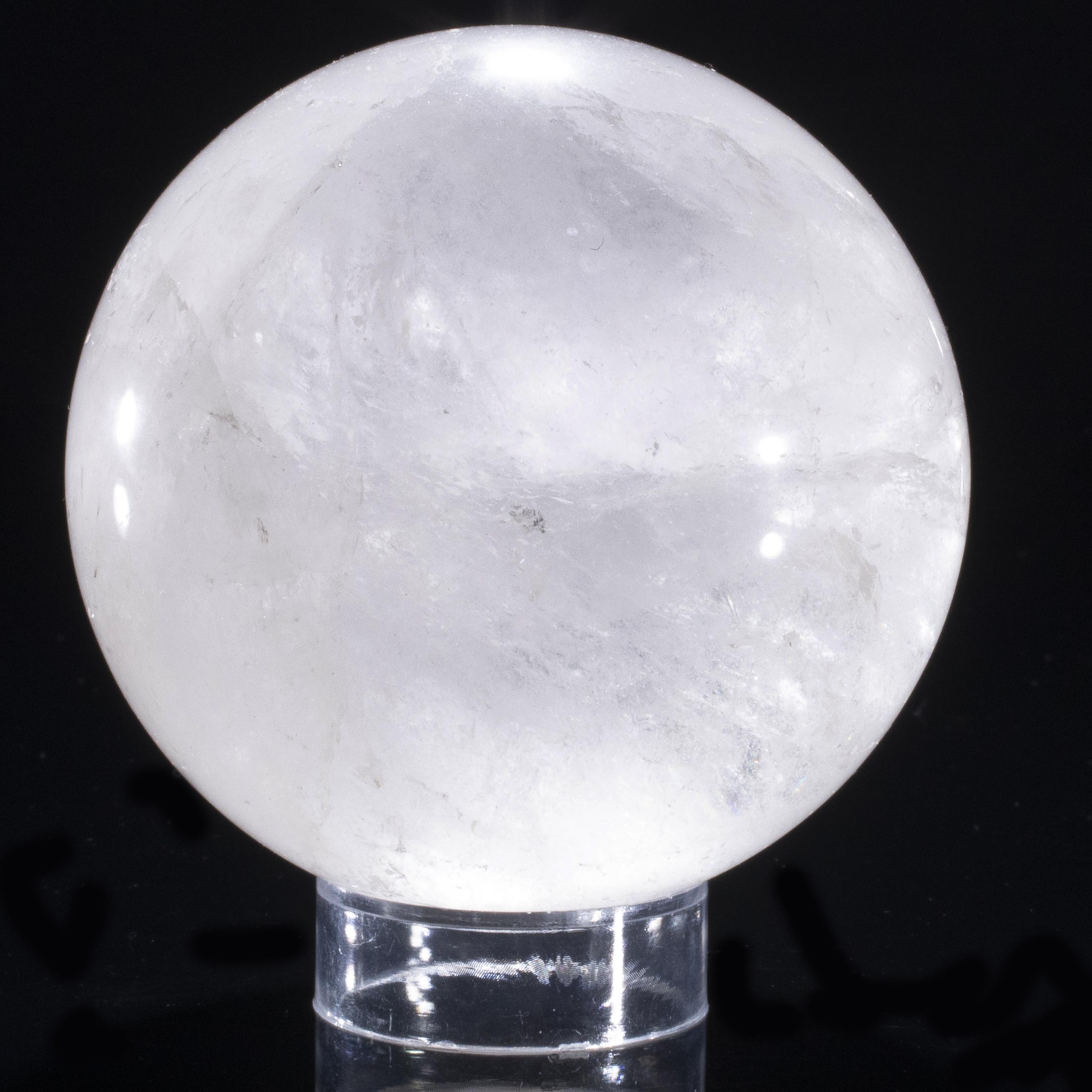 Kalifano Quartz Quartz Sphere Carving 3.25" / 600 grams SPQ900