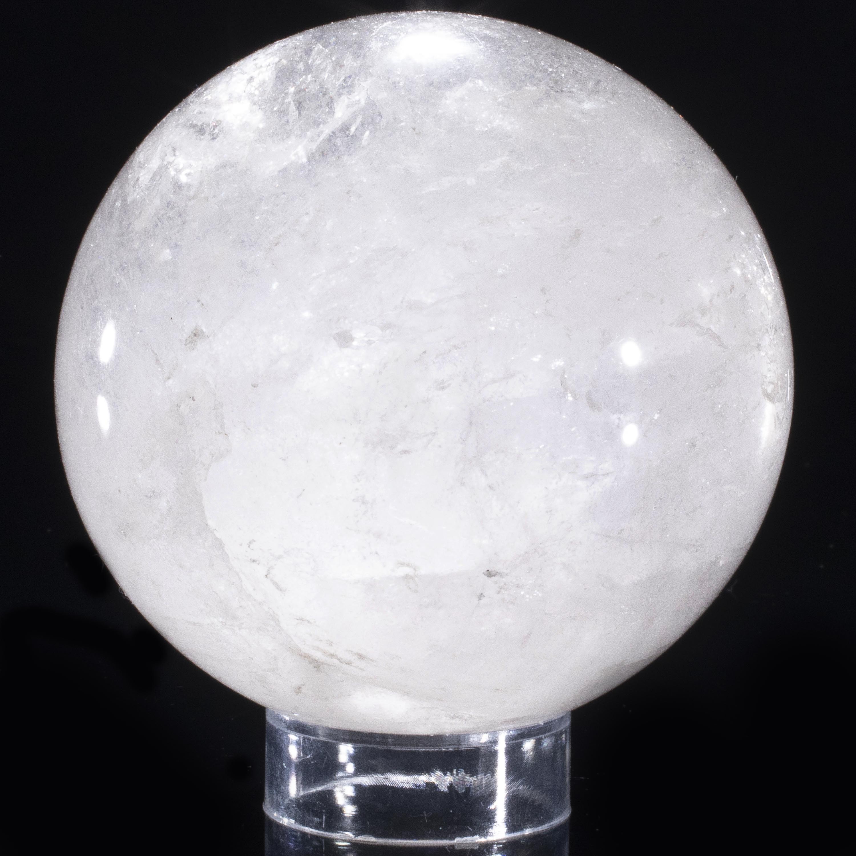 Kalifano Quartz Quartz Sphere Carving 3.25" / 600 grams SPQ900