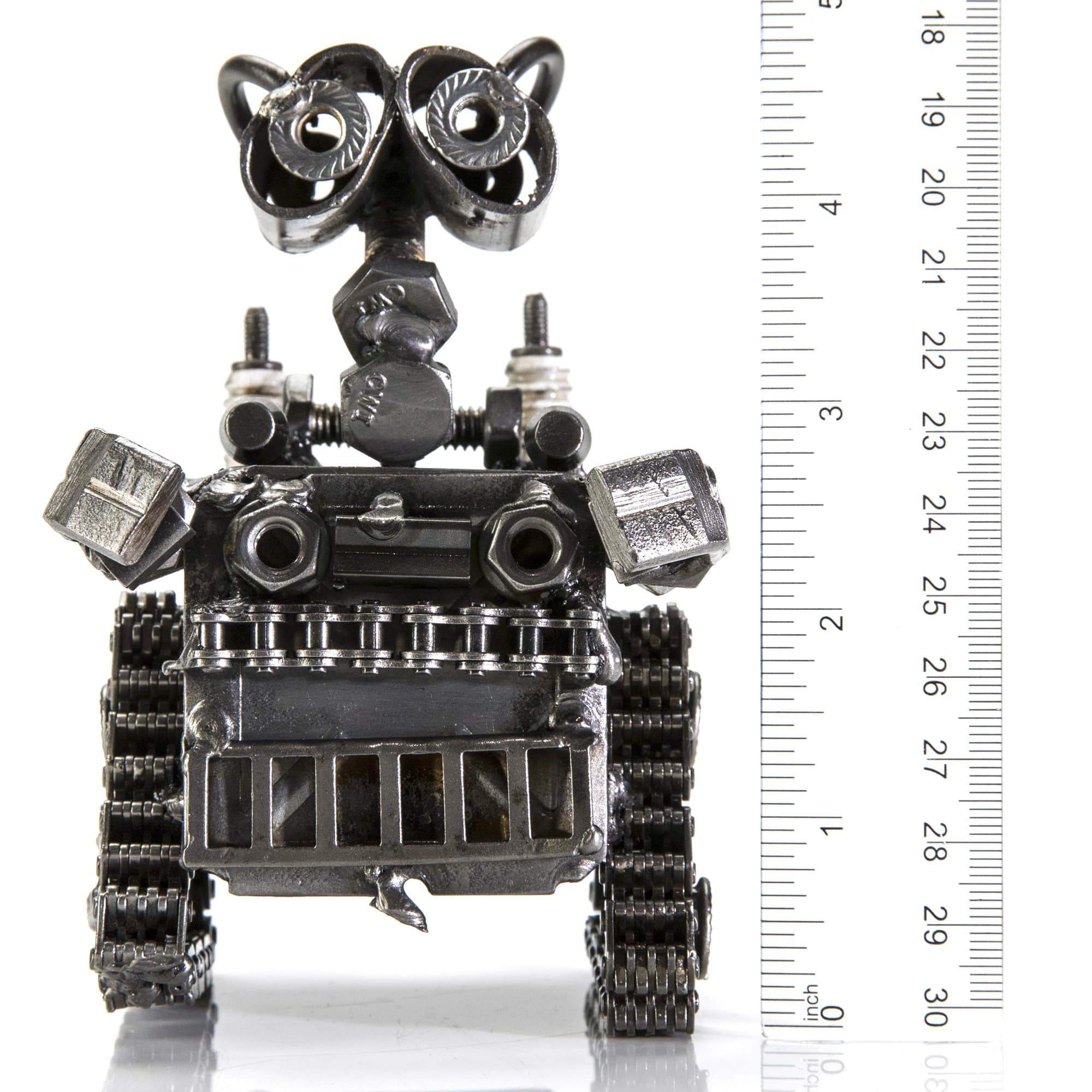 Kalifano Recycled Metal Art Wall-E Inspired Recycled Metal Sculpture RMS-280WE-S