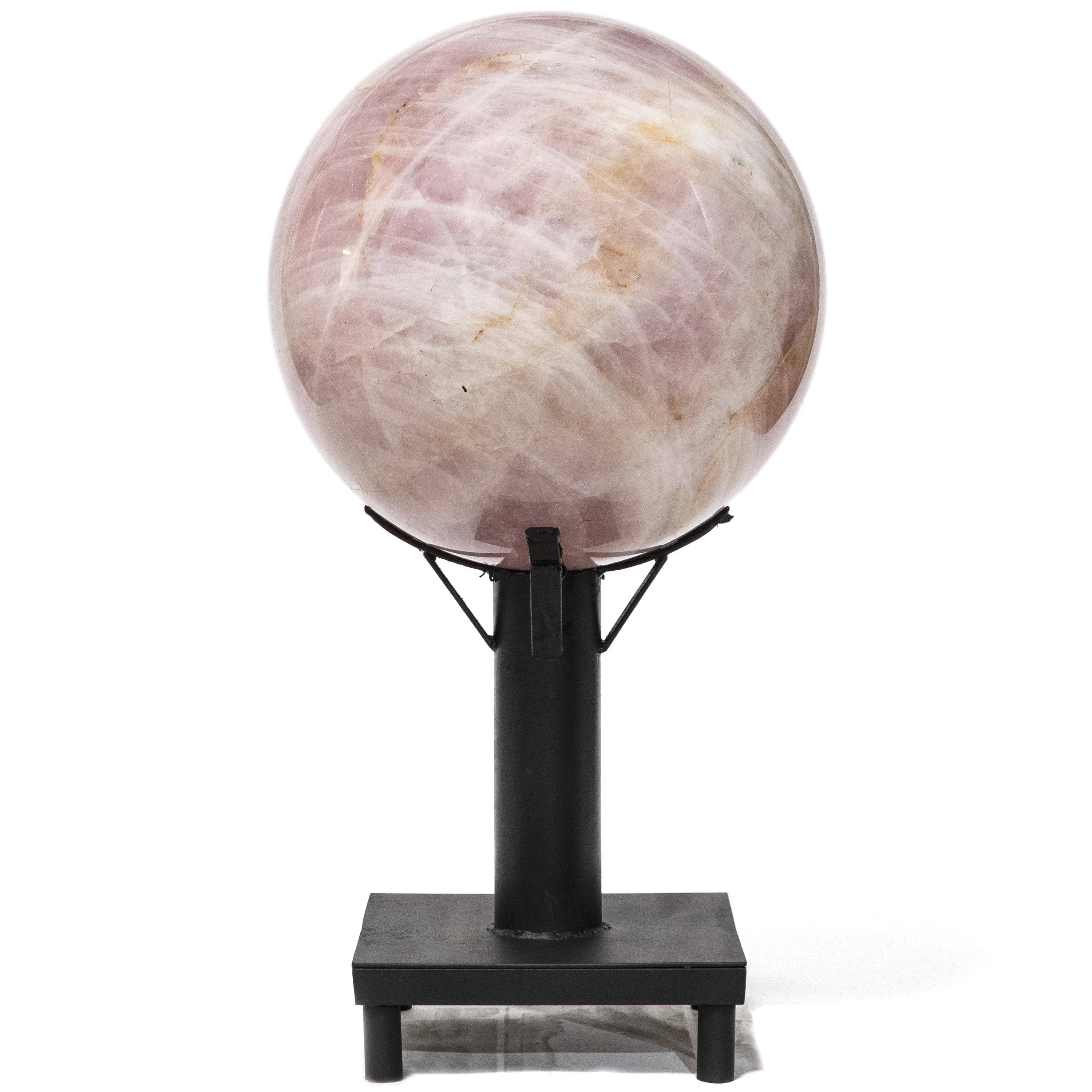 Kalifano Rose Quartz Rose Quartz Sphere - 608 lbs / 23" diameter SPRQ80000.001