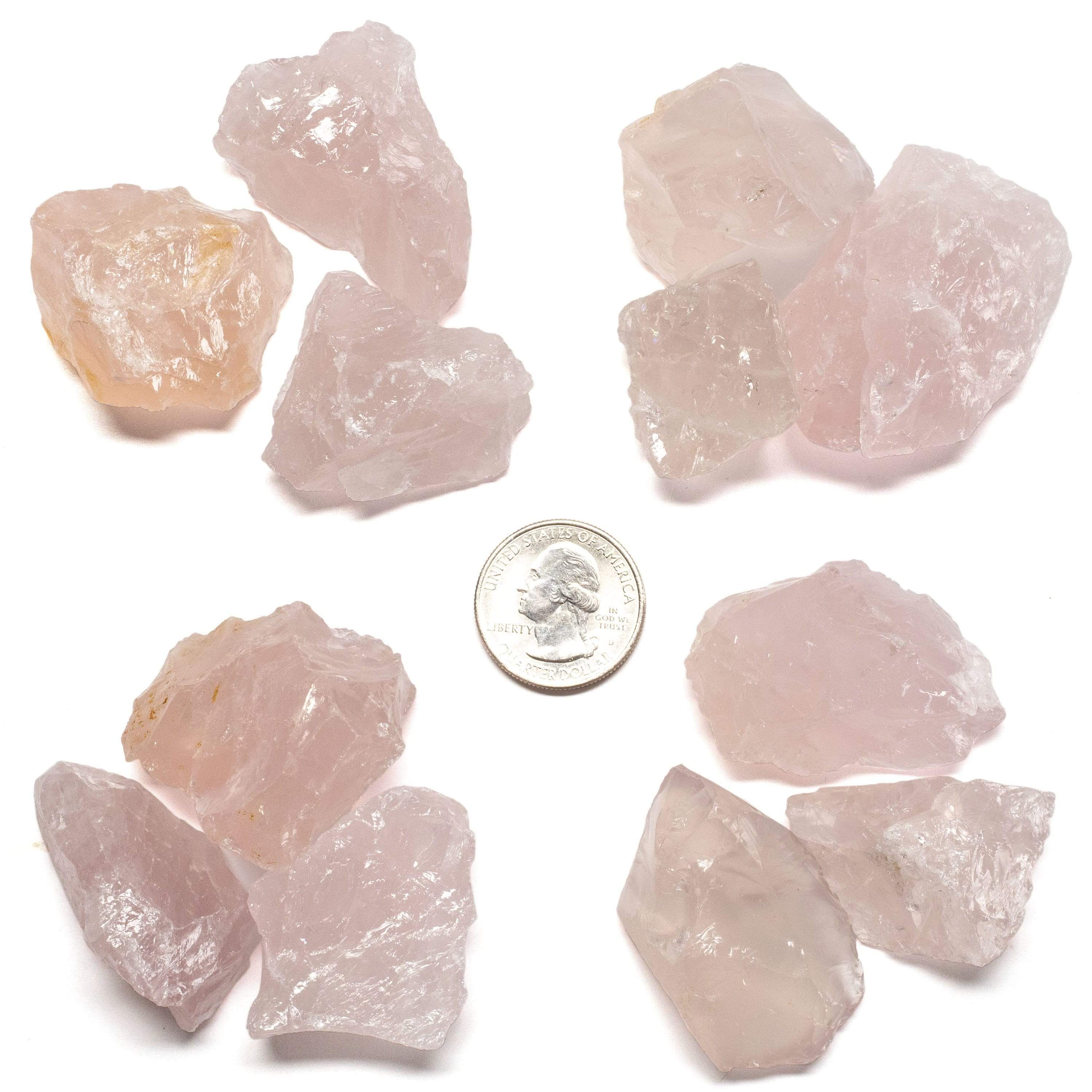 Kalifano Rough Rose Quartz RG-RQ