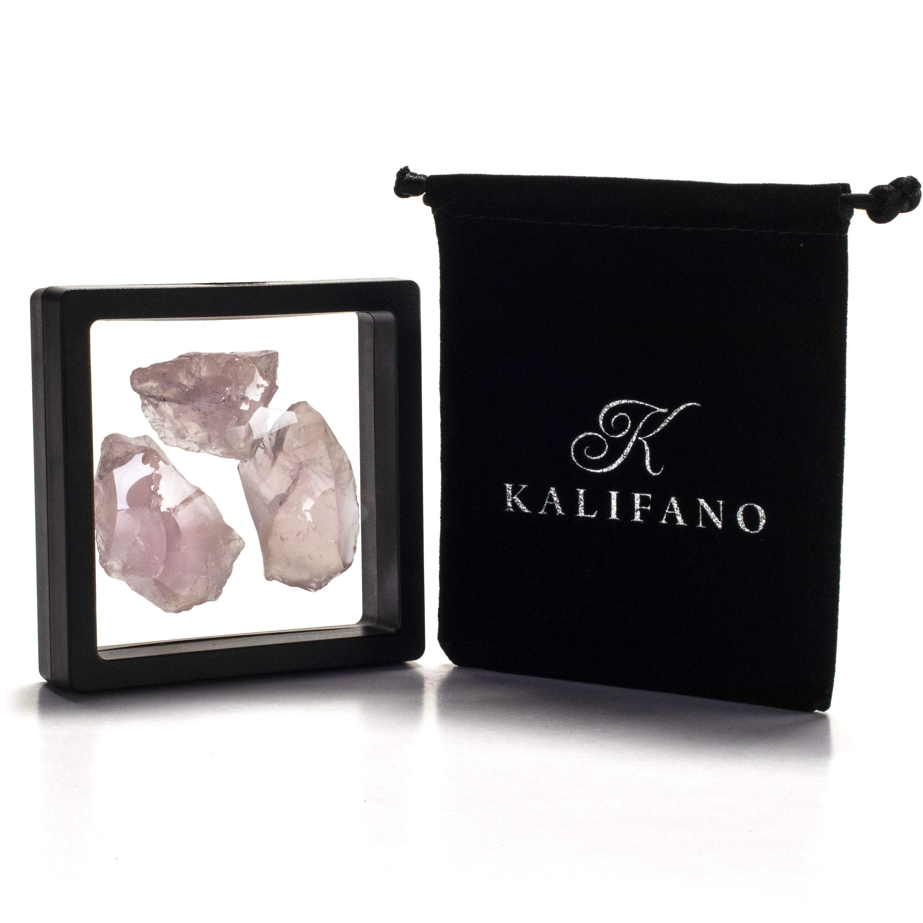 Kalifano Rough Rose Quartz RG-RQ