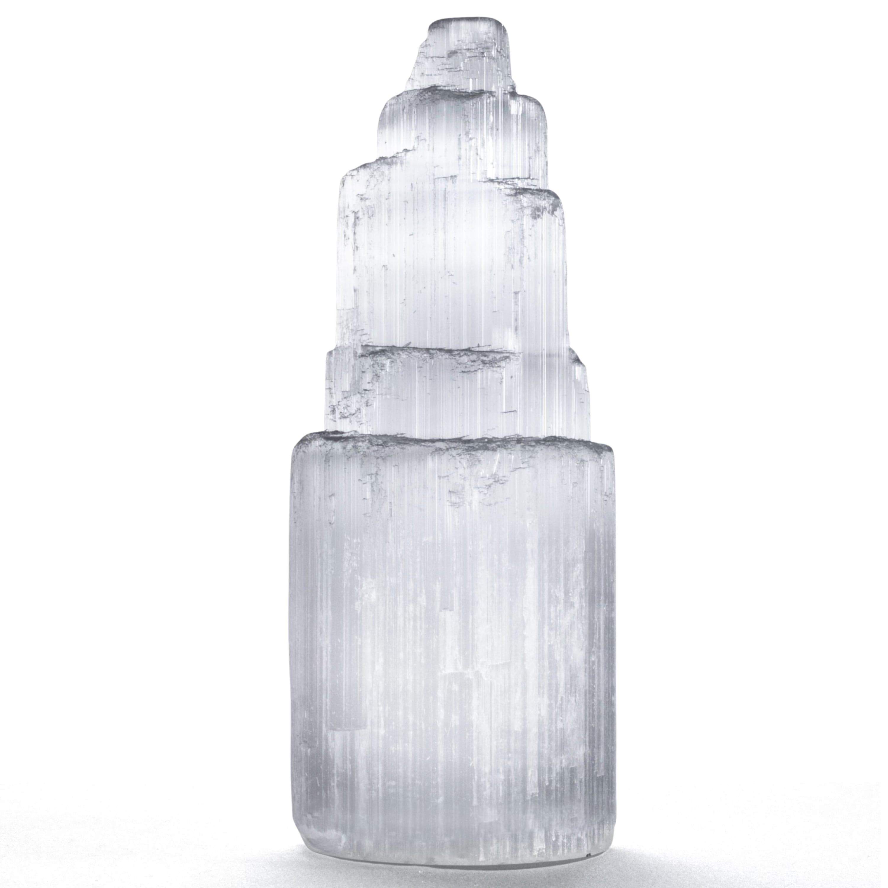 KALIFANO Selenite Selenite Tower SSS30