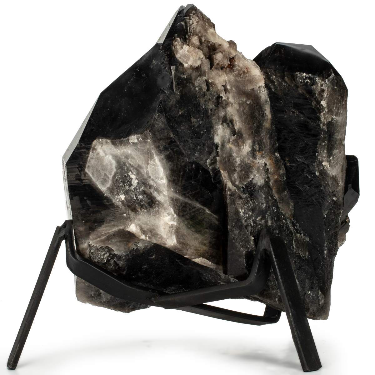 Kalifano Smoky Quartz Smoky Quartz Cluster - 14 in / 48 lbs SQ13000.001