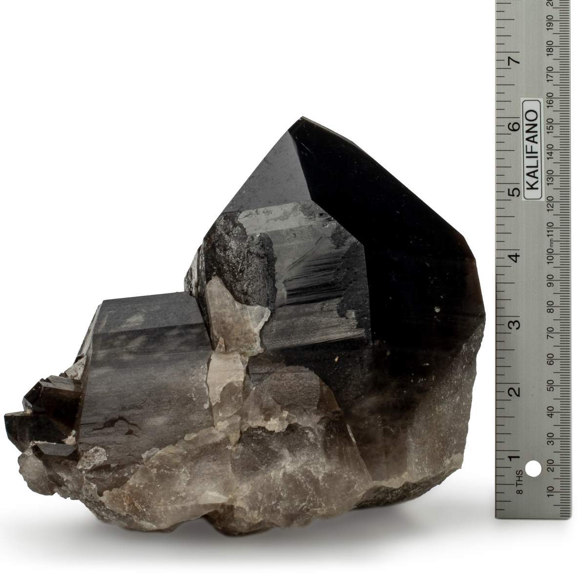 Kalifano Smoky Quartz Smoky Quartz Cluster - 6.5 in / 10 lbs SQ2600.001