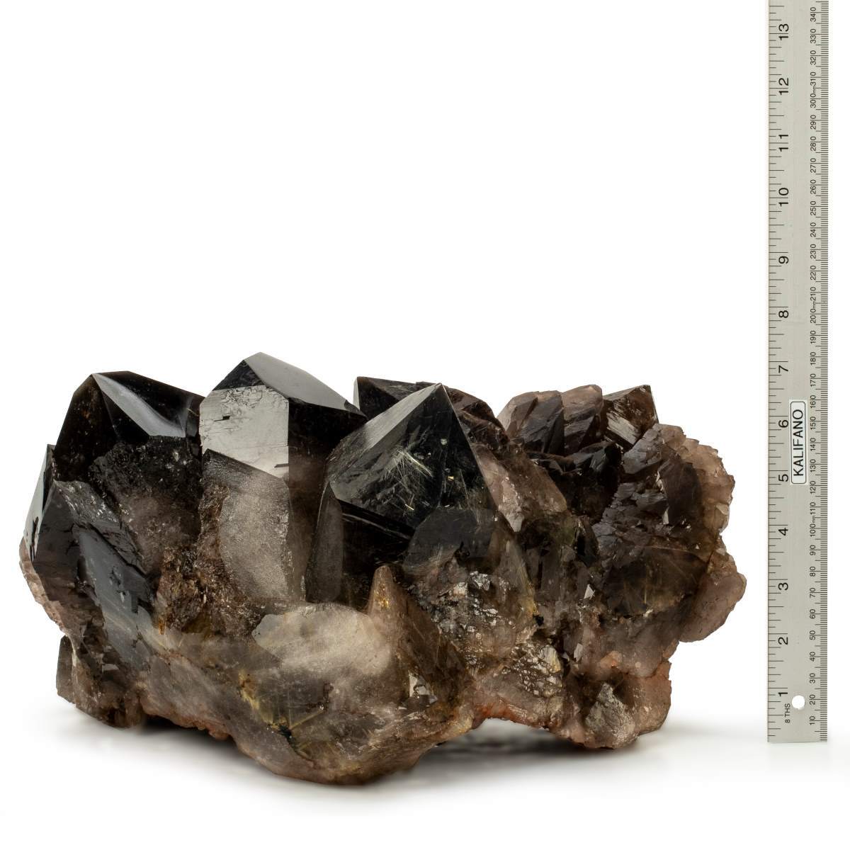 Kalifano Smoky Quartz Smoky Quartz Cluster - 7 in / 37 lbs SQ8400.001