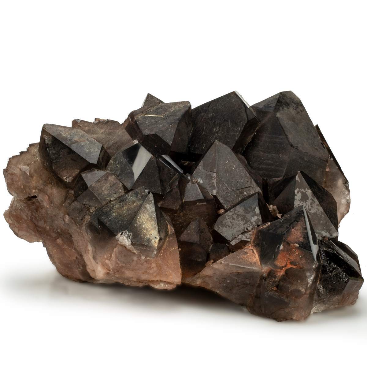 Kalifano Smoky Quartz Smoky Quartz Cluster - 7 in / 37 lbs SQ8400.001