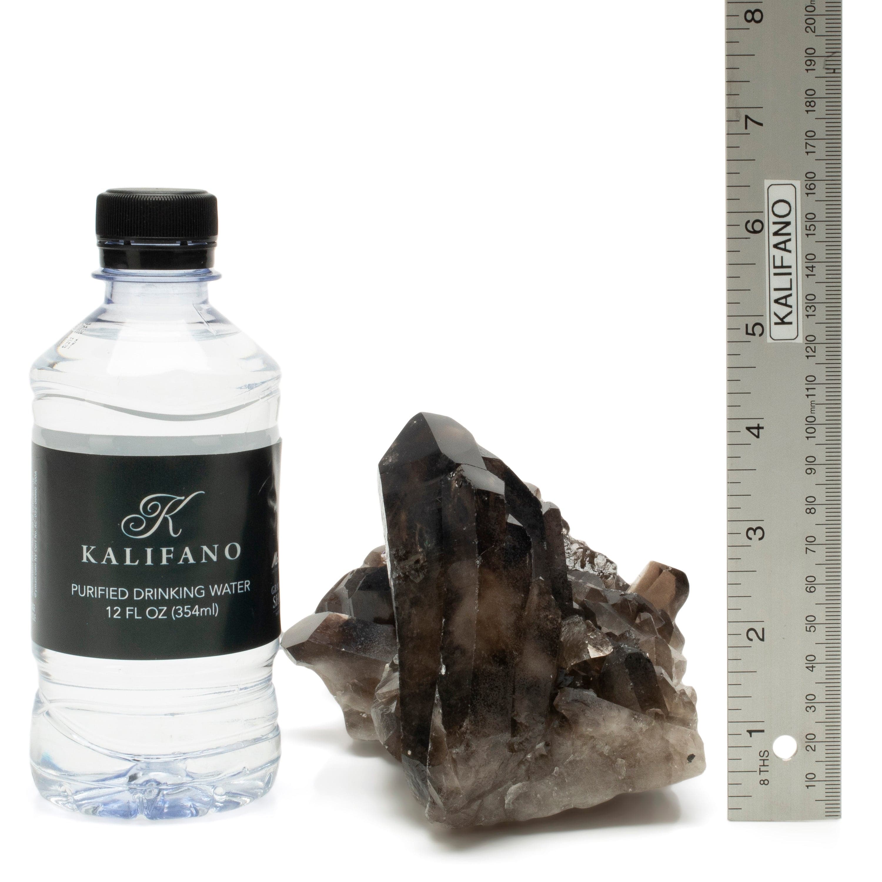 Kalifano Smoky Quartz Smoky Quartz Cluster from Brazil - 1410 grams / 4 in. SQ1300.001