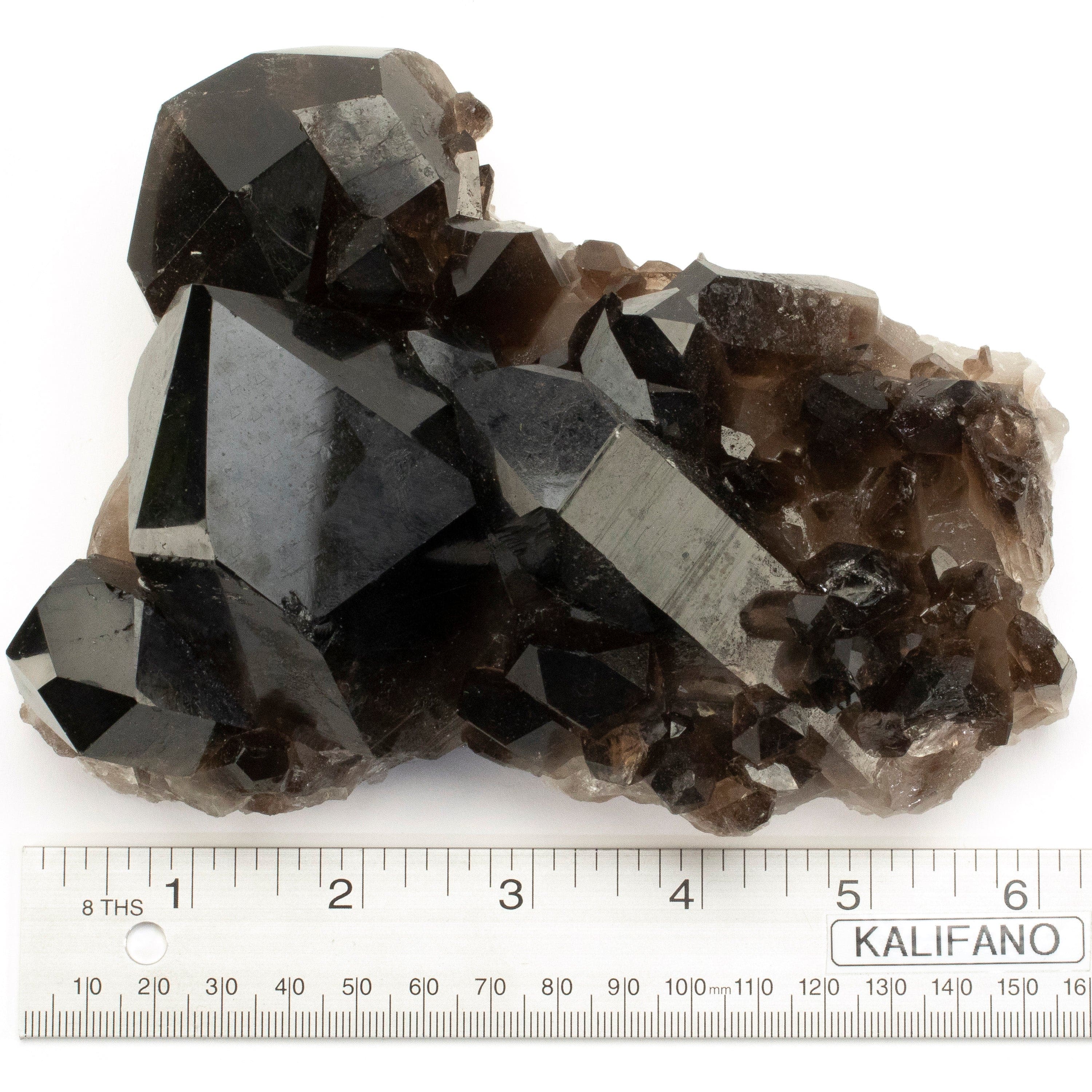 Kalifano Smoky Quartz Smoky Quartz Cluster from Brazil - 2.5" / 1,000 grams SQ900.013